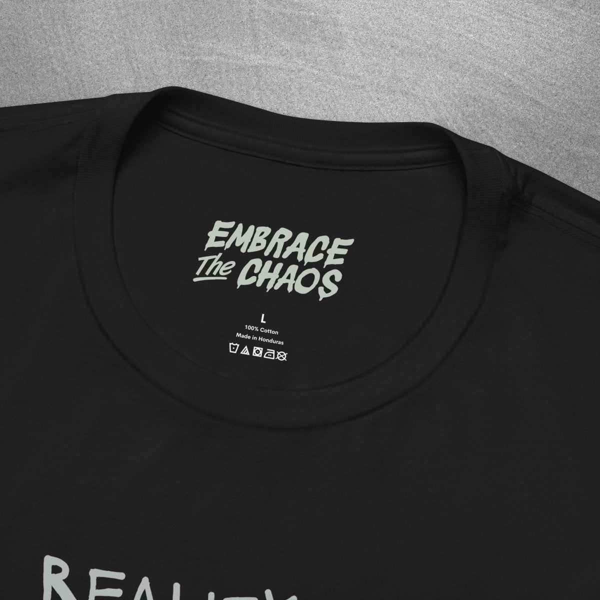 10 SEC BEFORE I DISSOCIATE TEE XS Deep Teal - Embrace The Chaos mental health humor apparel