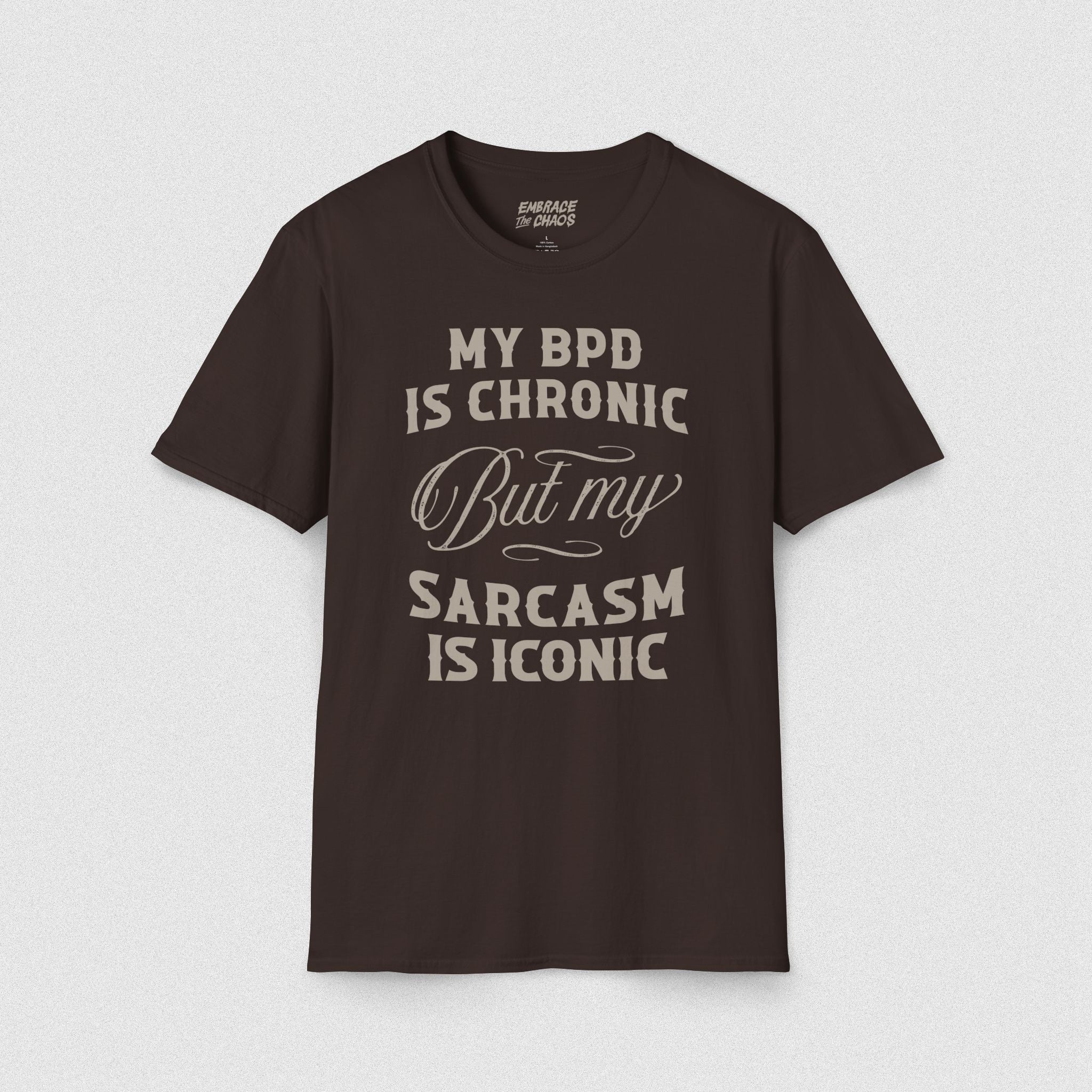 BPD ✦ SARCASM IS ICONIC T-SHIRT