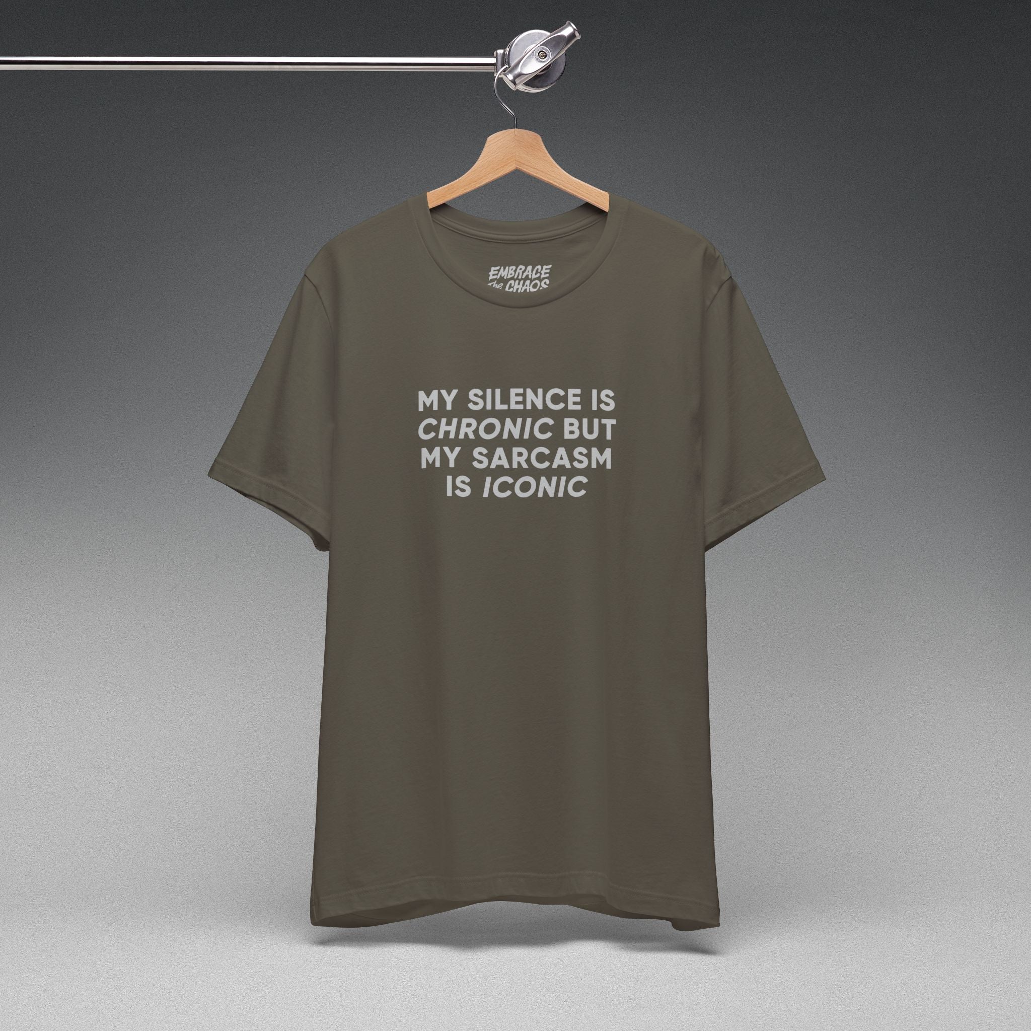MY SILENCE IS CHRONIC TEE