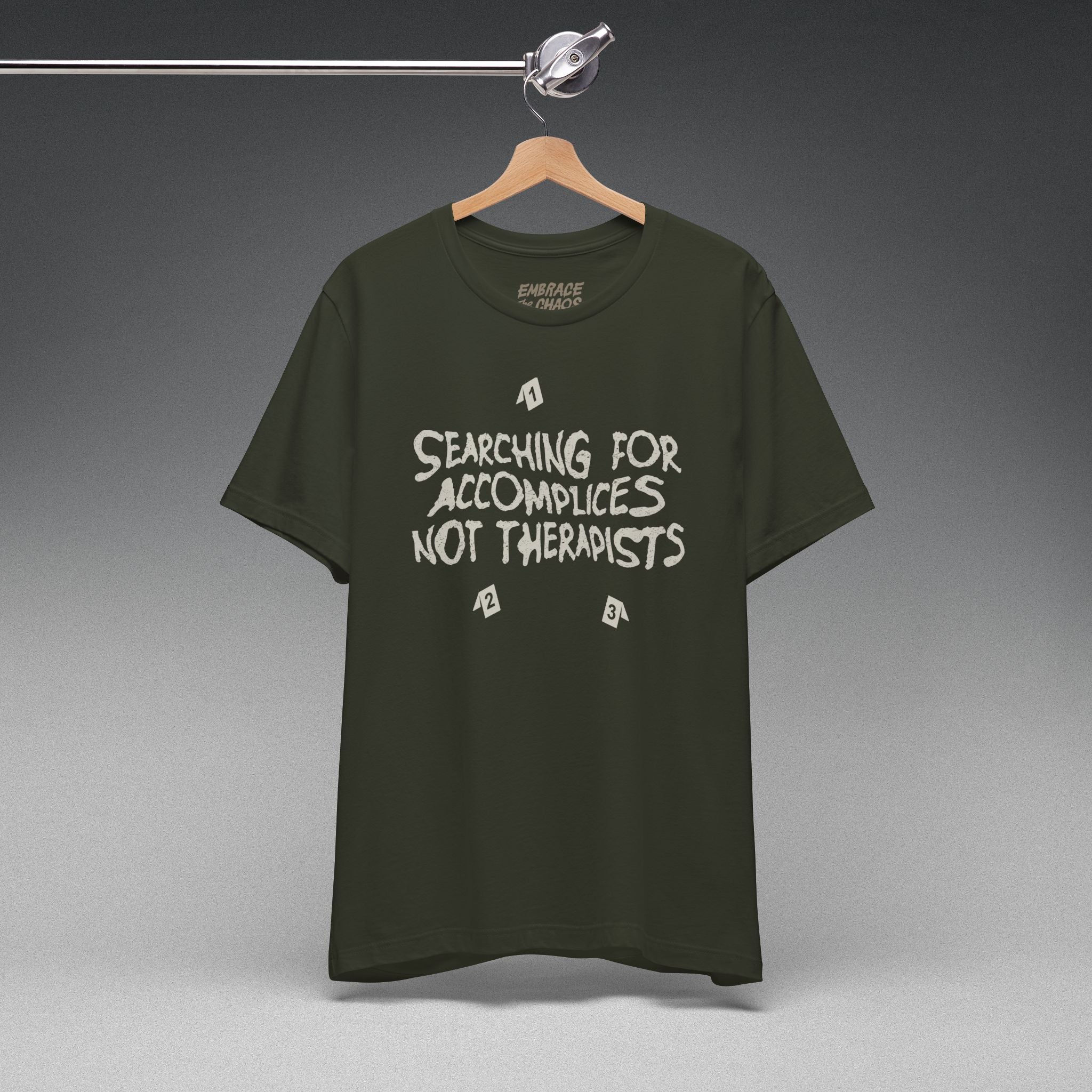 ACCOMPLICES NOT THERAPISTS TEE