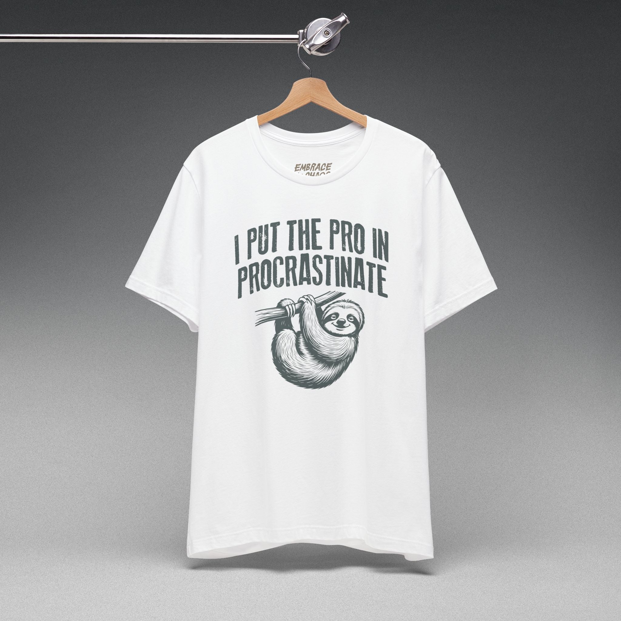 I PUT PRO IN PROCRASTINATE TEE