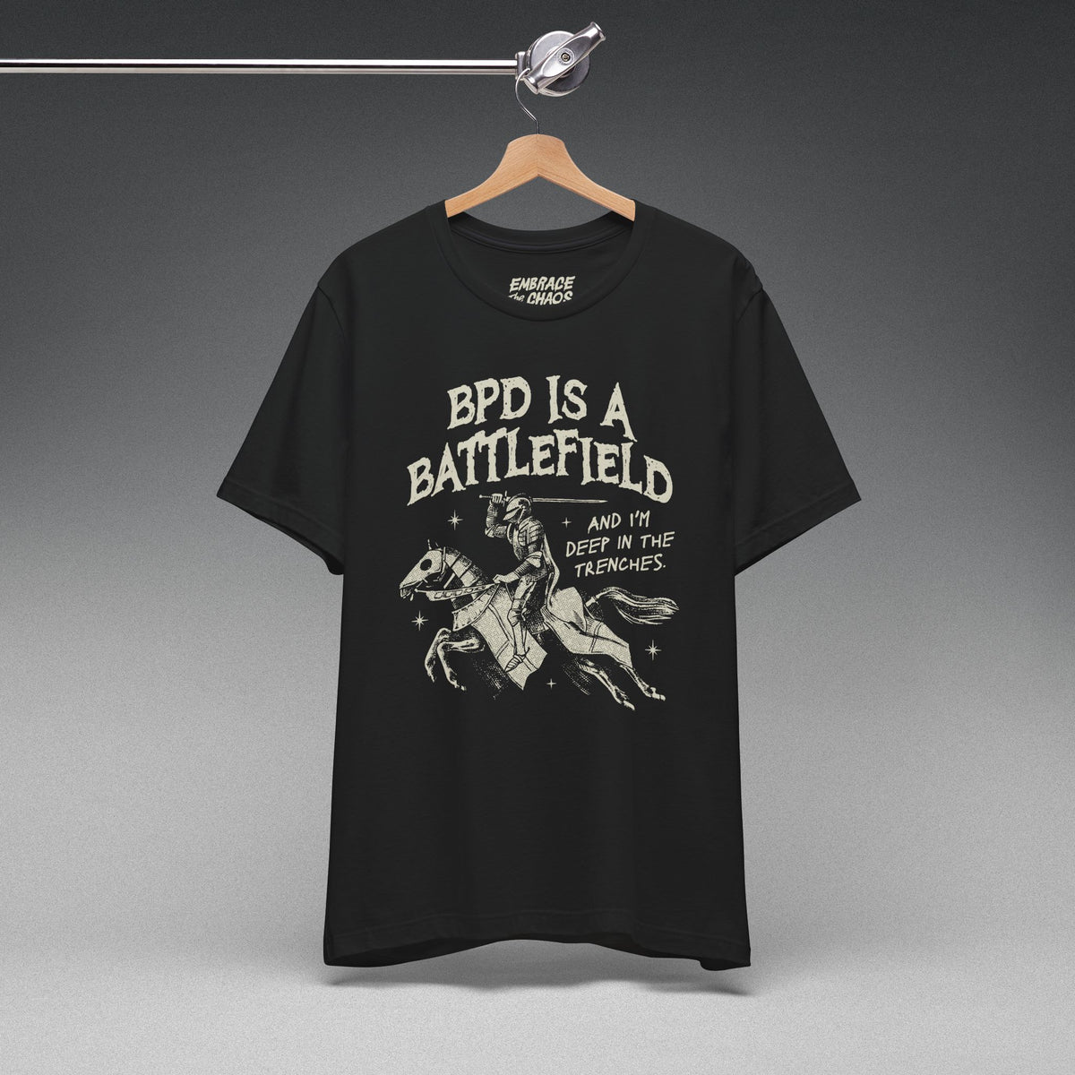 BPD IS A BATTLEFIELD T-SHIRT