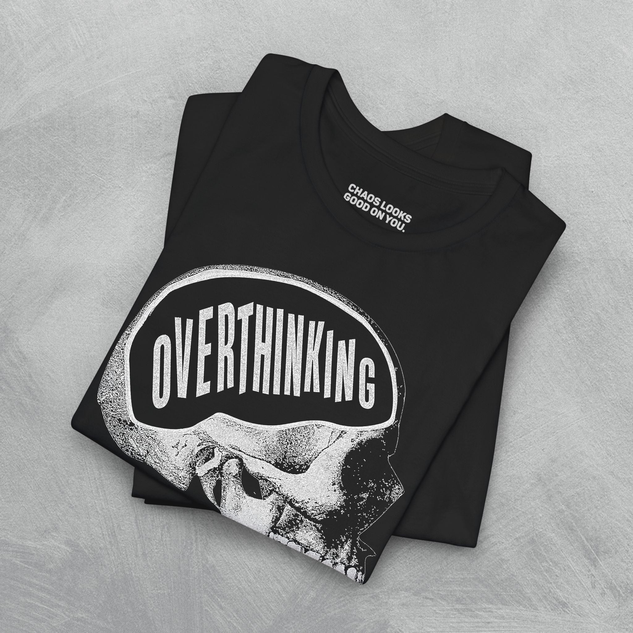 OVERTHINKING SKULL T-SHIRT