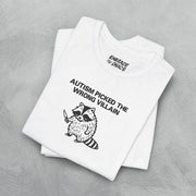 THE WRONG VILLAIN TEE