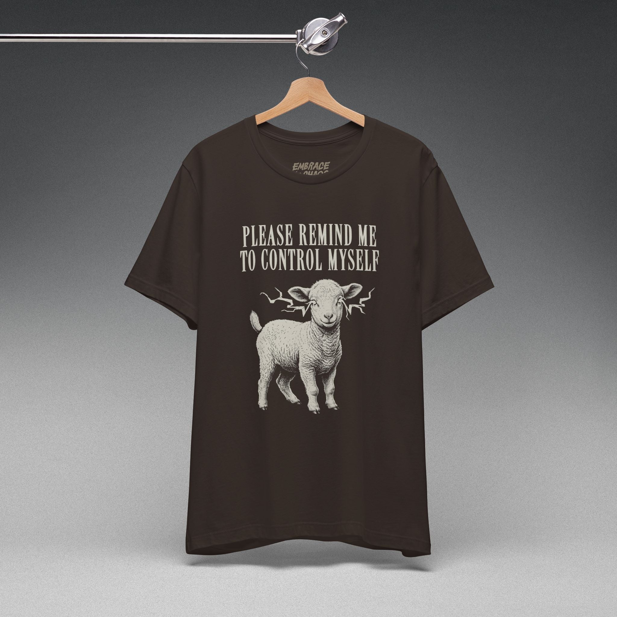 PLEASE REMIND ME TO CONTROL MYSELF TEE