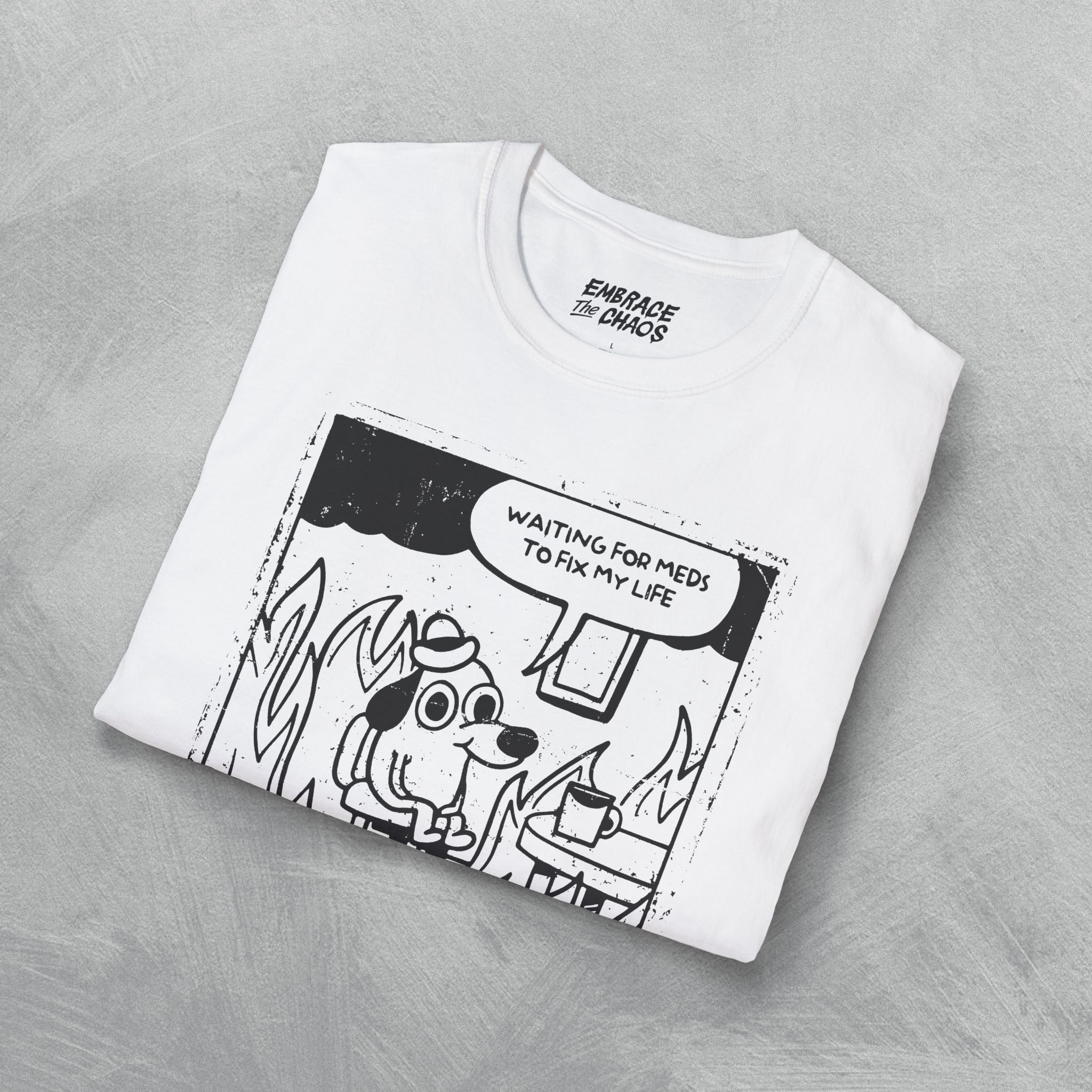 WAITING FOR MEDS TEE