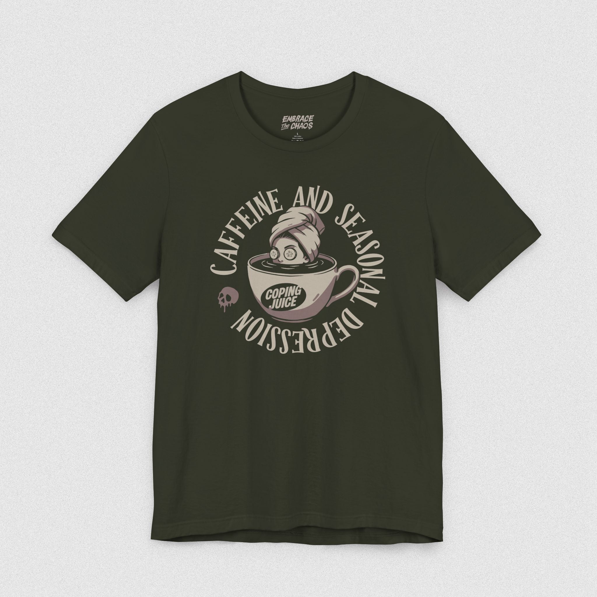 CAFFEINE & SEASONAL DEPRESSION TEE