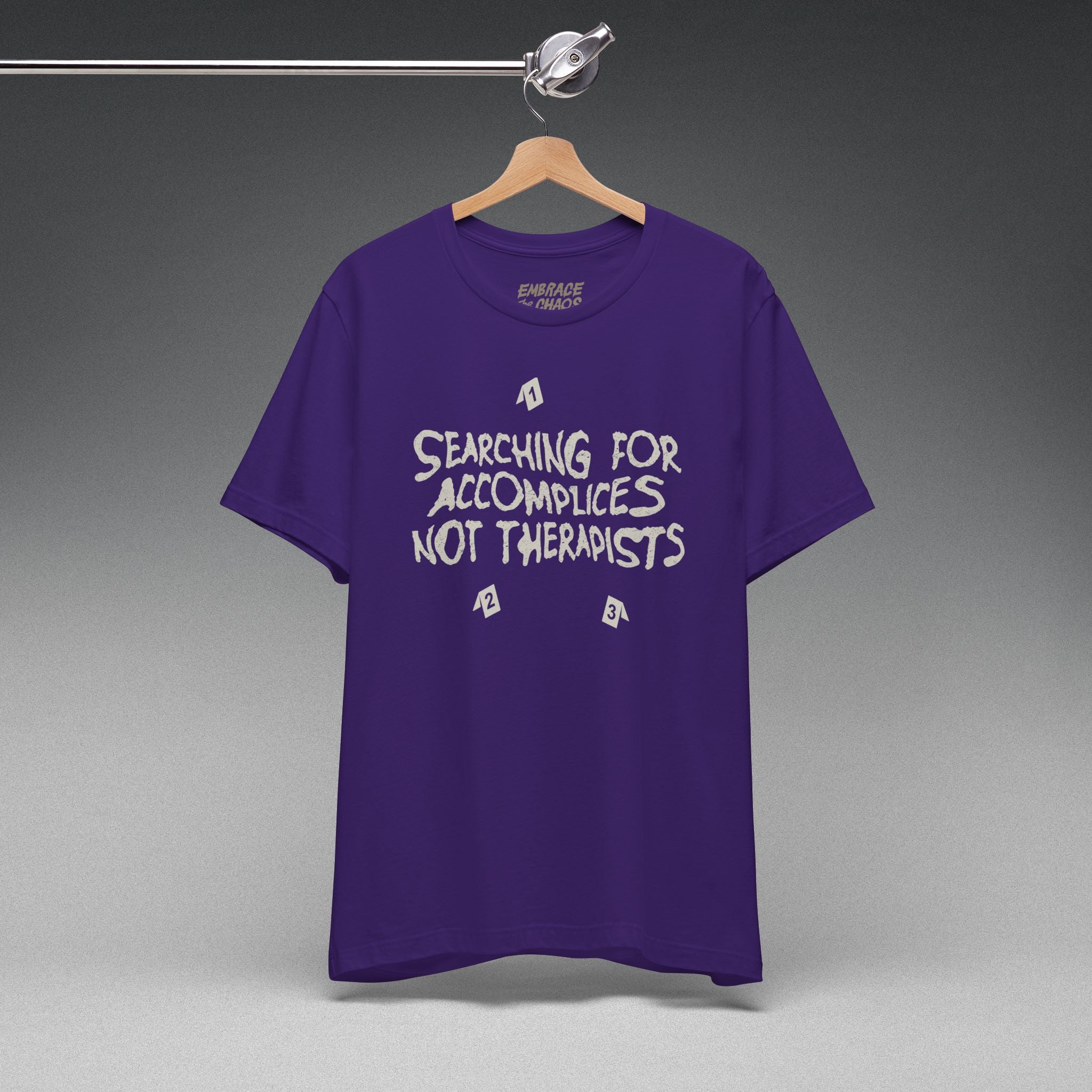 ACCOMPLICES NOT THERAPISTS TEE