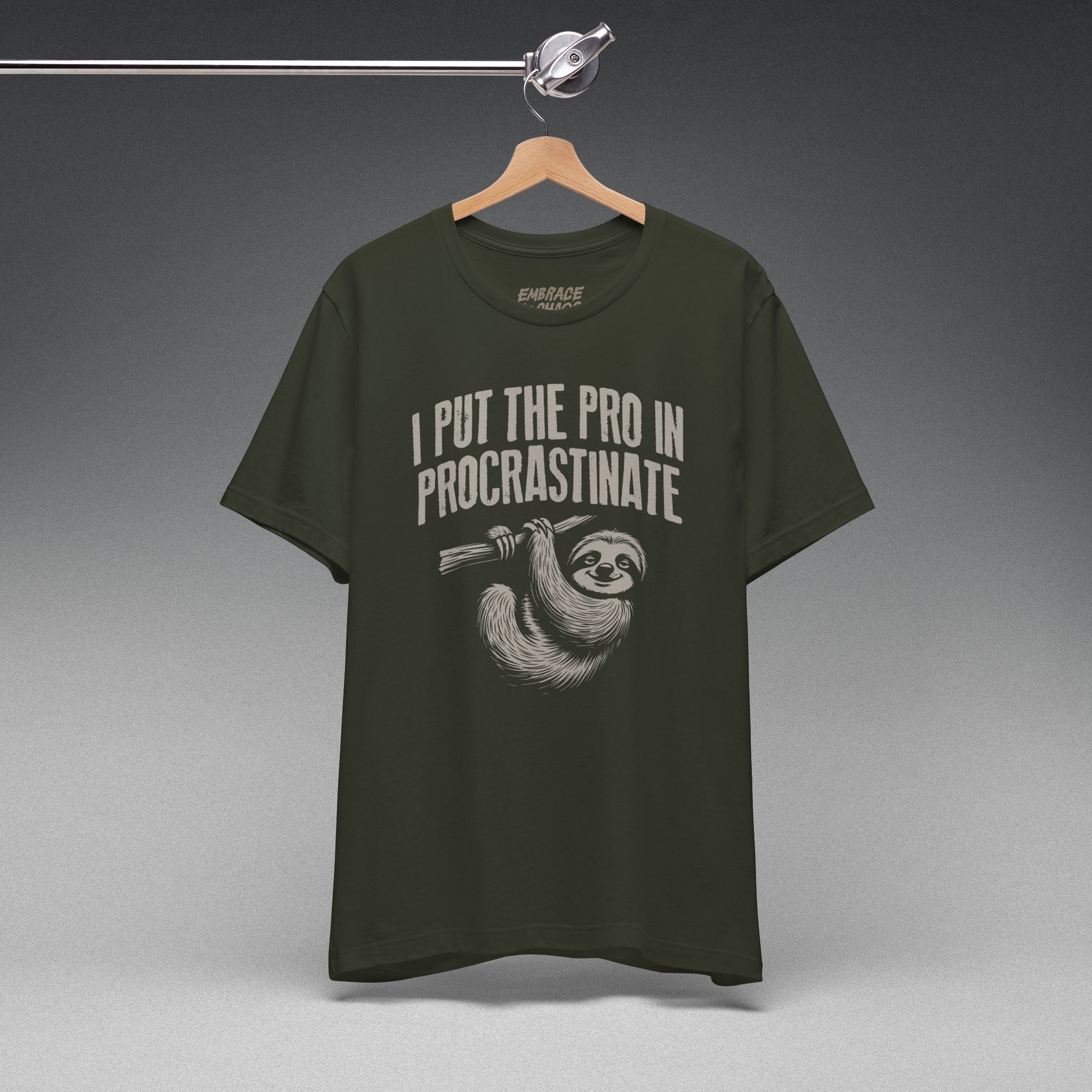 I PUT PRO IN PROCRASTINATE TEE