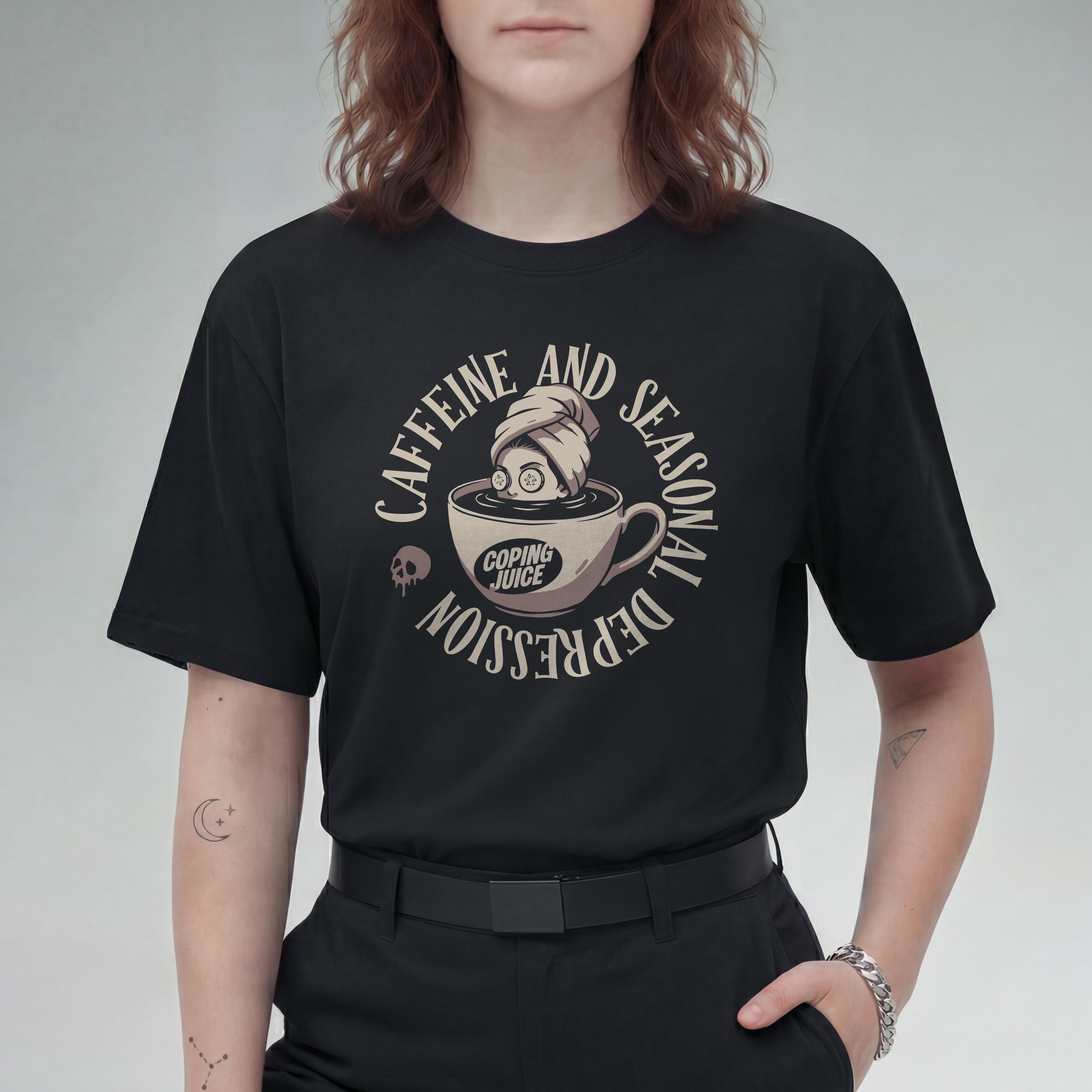 CAFFEINE & SEASONAL DEPRESSION TEE