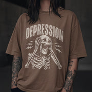 UNHINGED DEPRESSION TEE