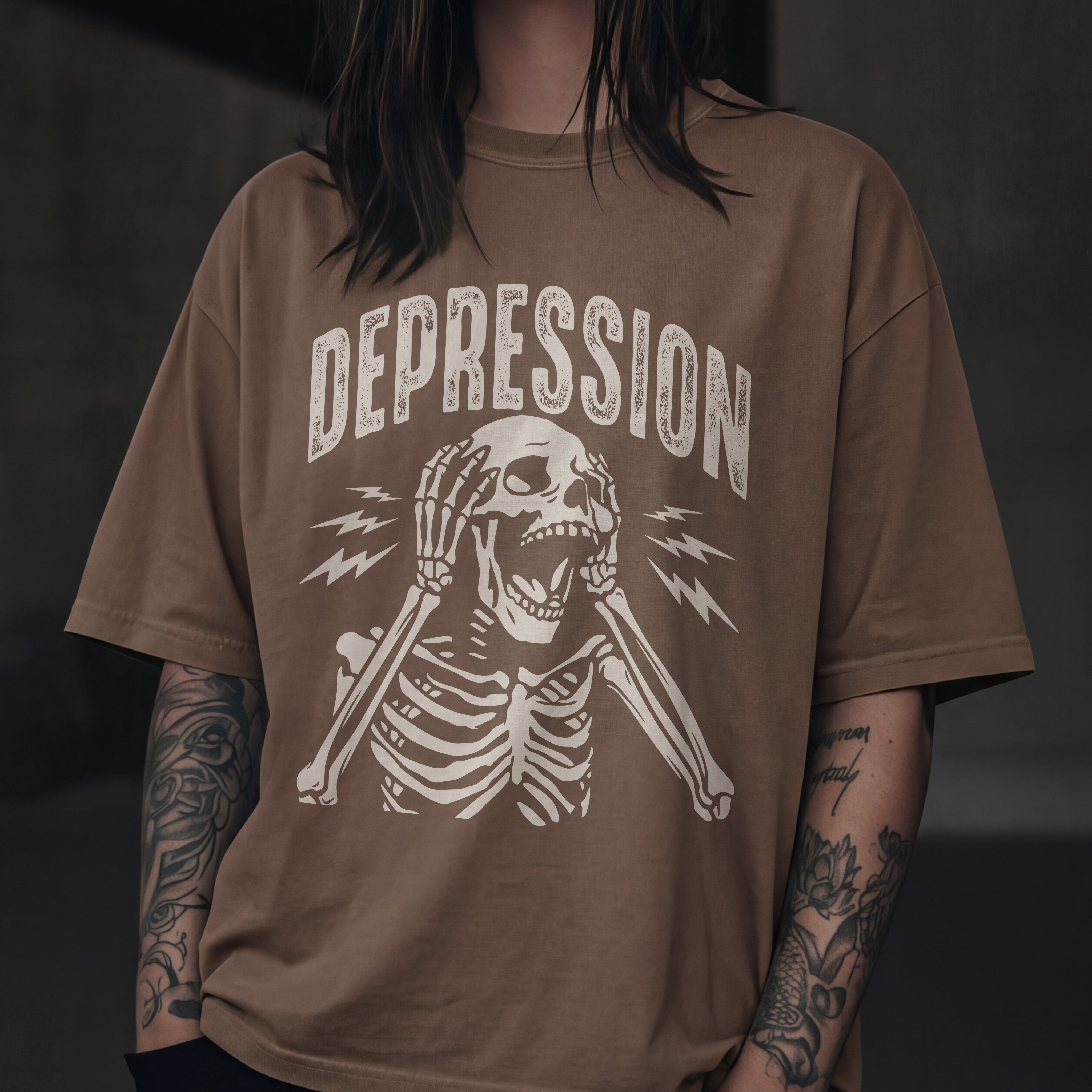 UNHINGED DEPRESSION TEE