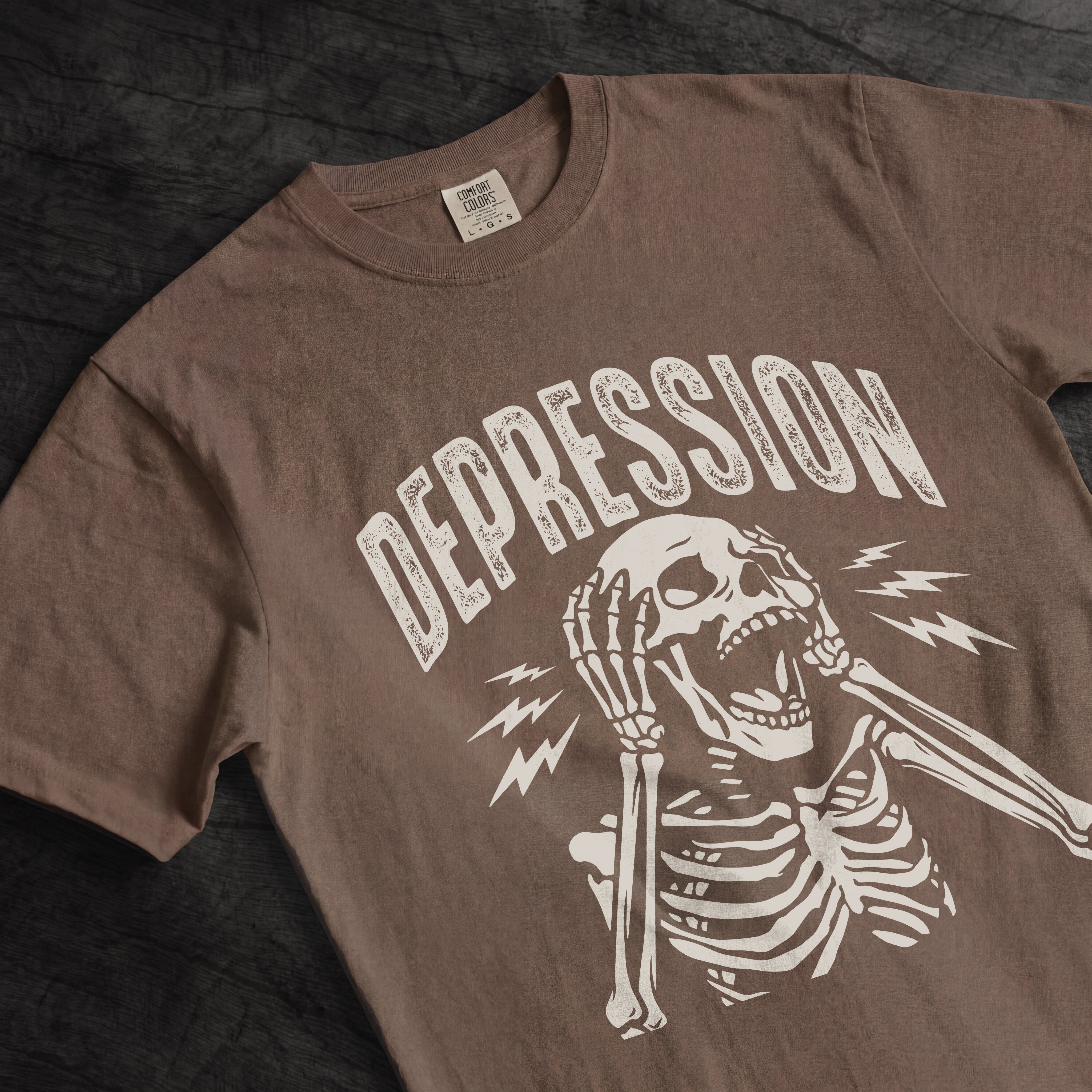 UNHINGED DEPRESSION TEE