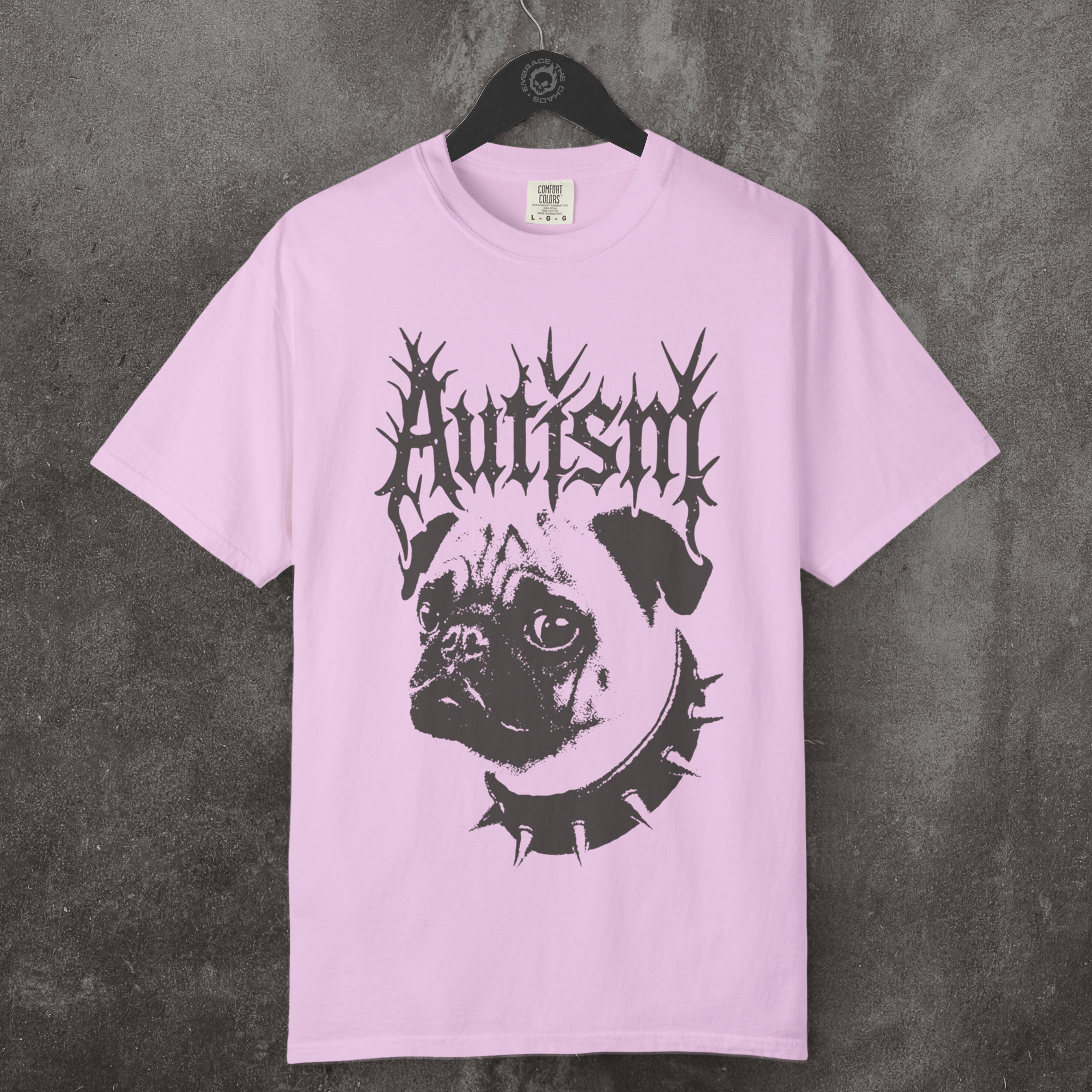 AUTISTIC PUG T-SHIRT