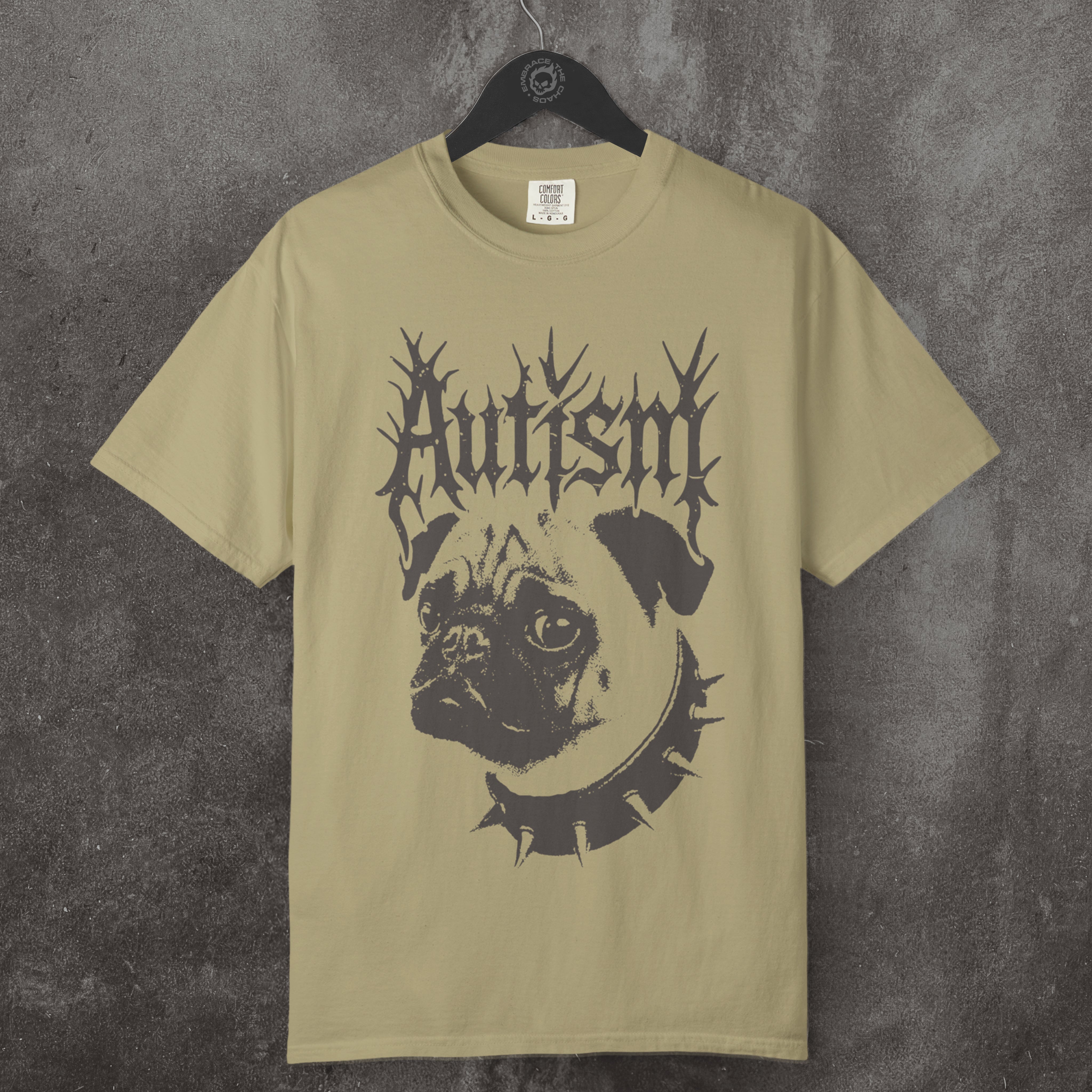 AUTISTIC PUG T-SHIRT