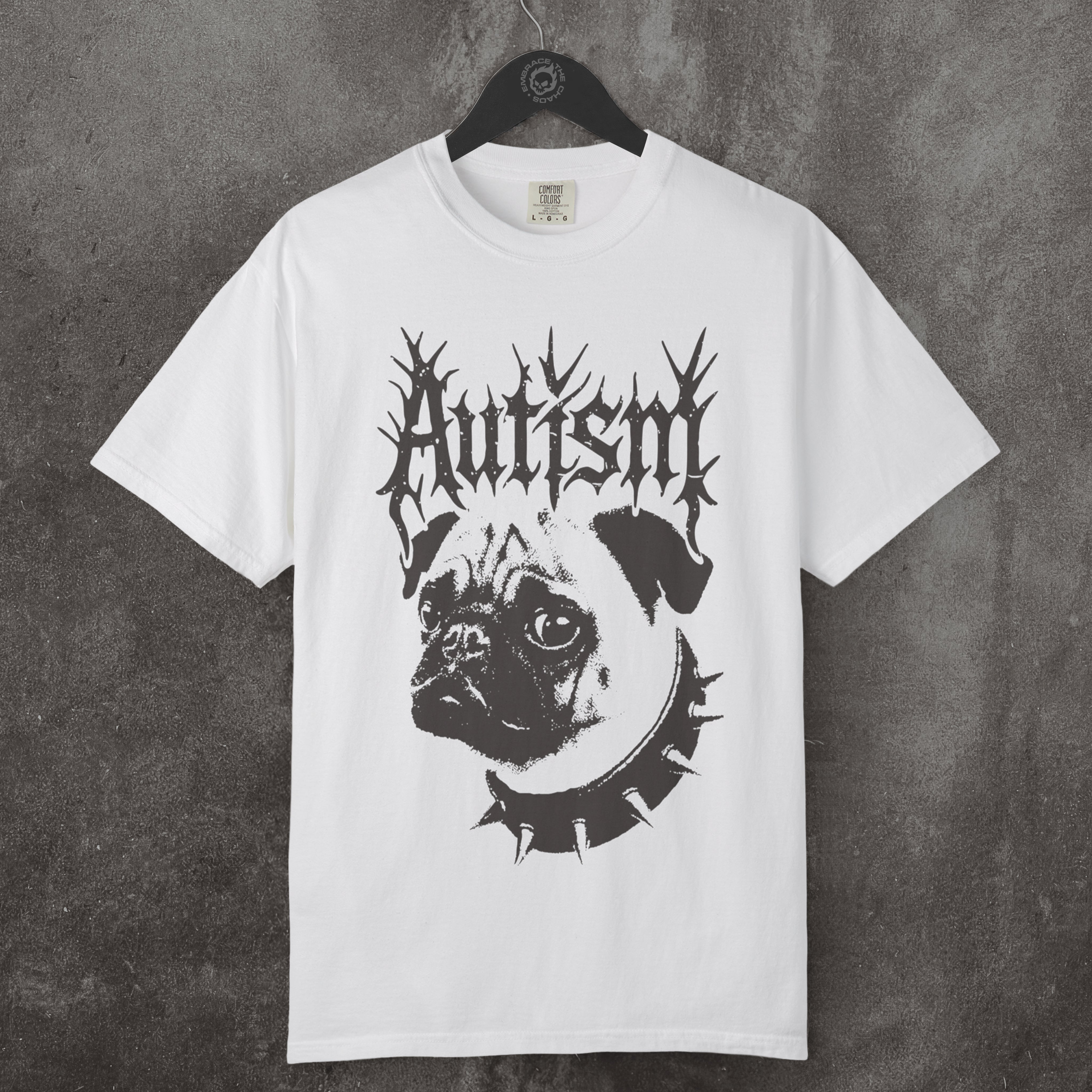 AUTISTIC PUG T-SHIRT