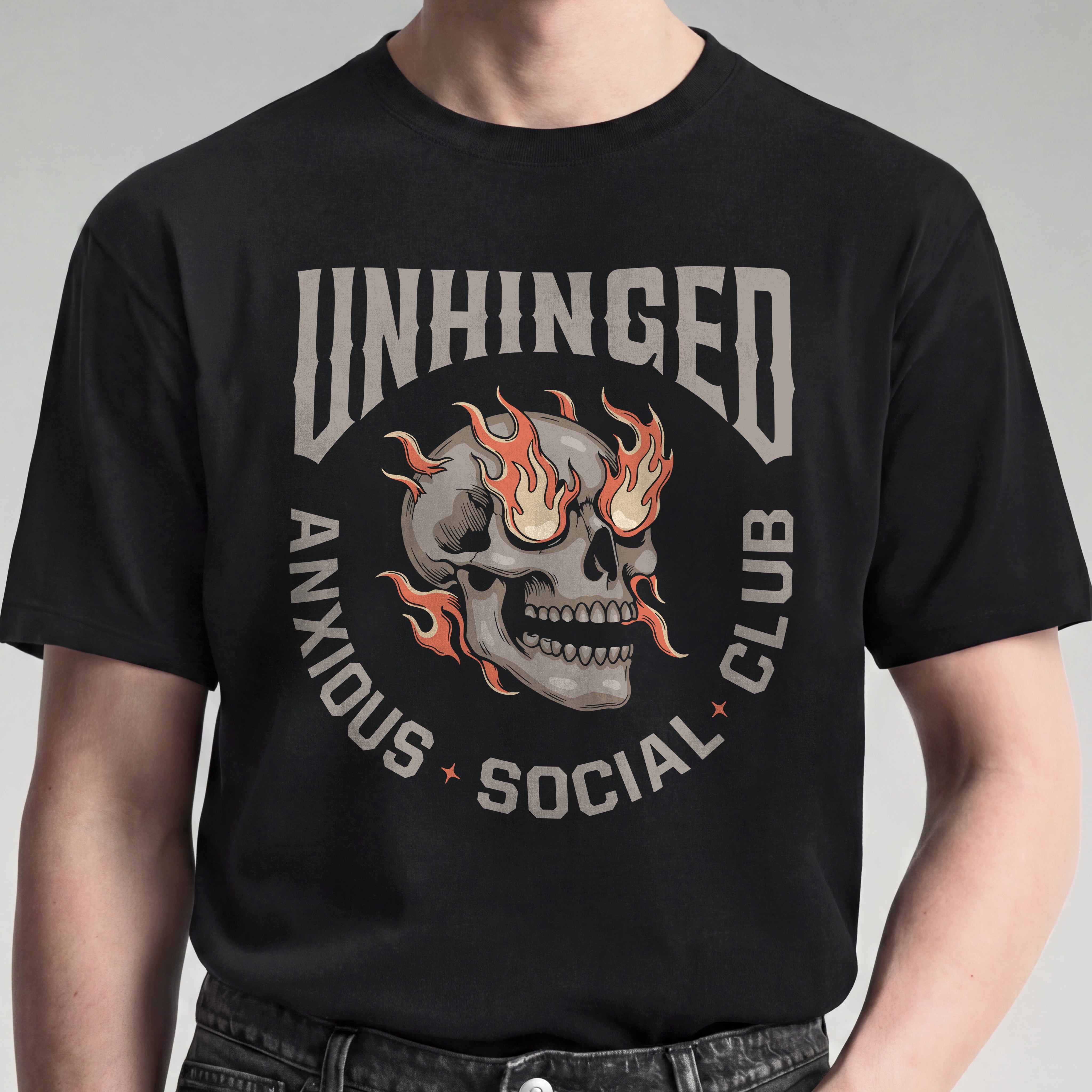 UNHINGED SOCIAL CLUB T-SHIRT
