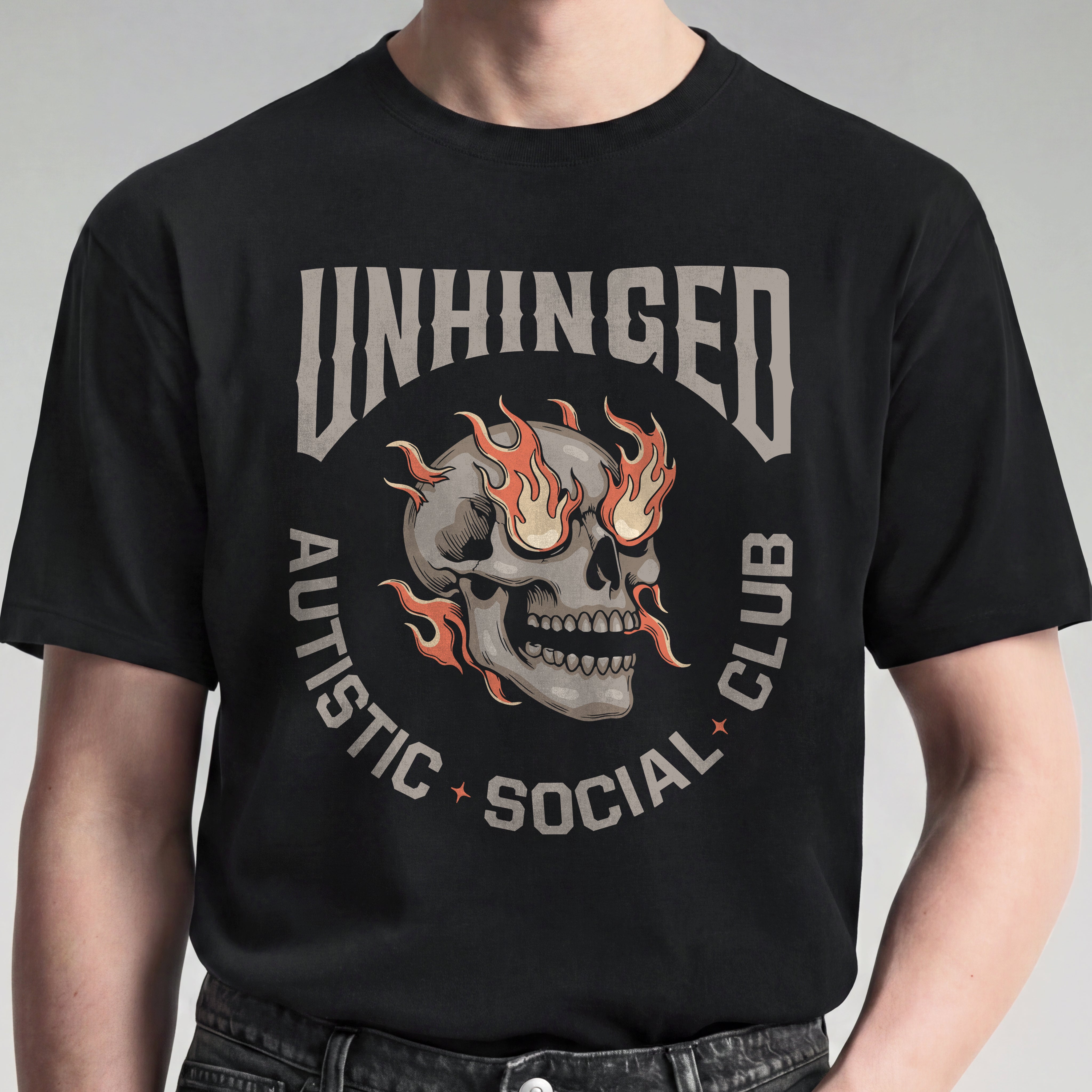 UNHINGED SOCIAL CLUB T-SHIRT