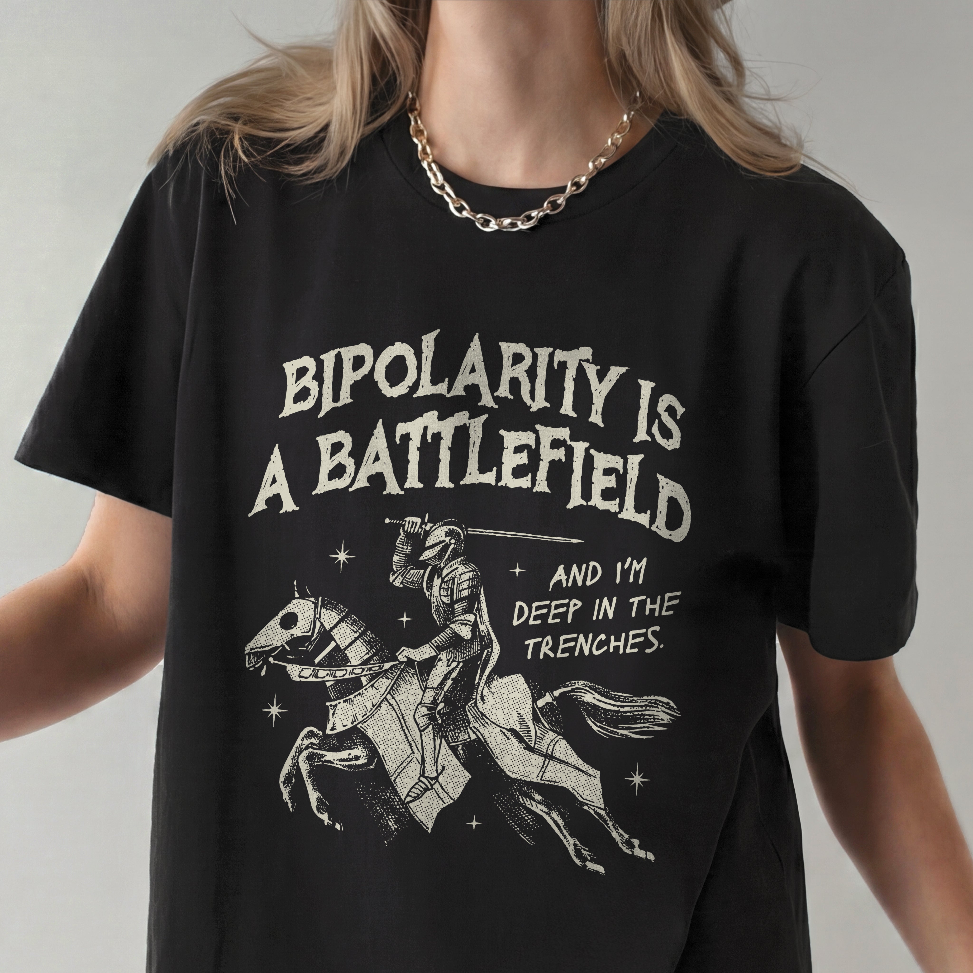 BIPOLARITY IS A BATTLEFIELD TEE