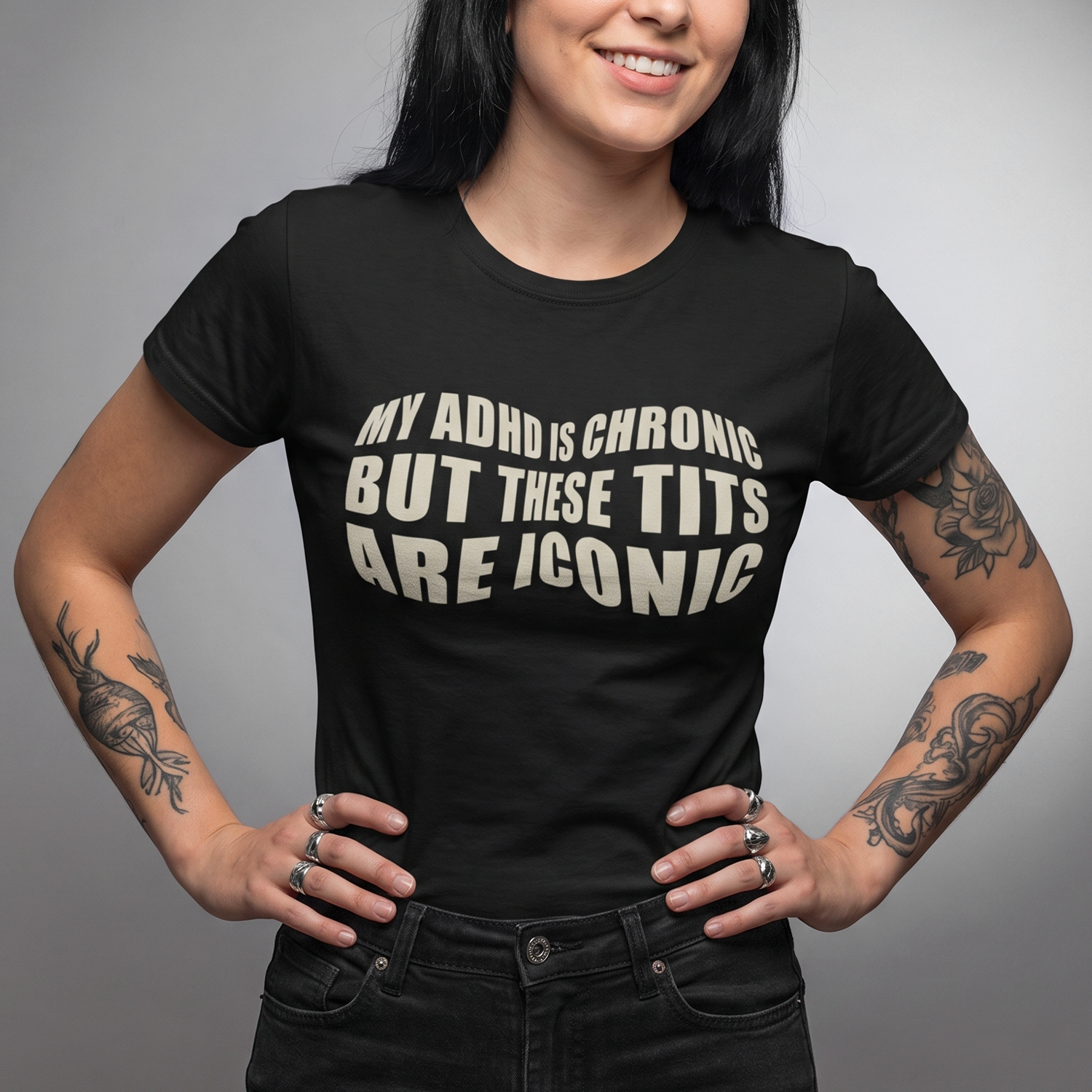 BUT THESE TITS ARE ICONIC TEE
