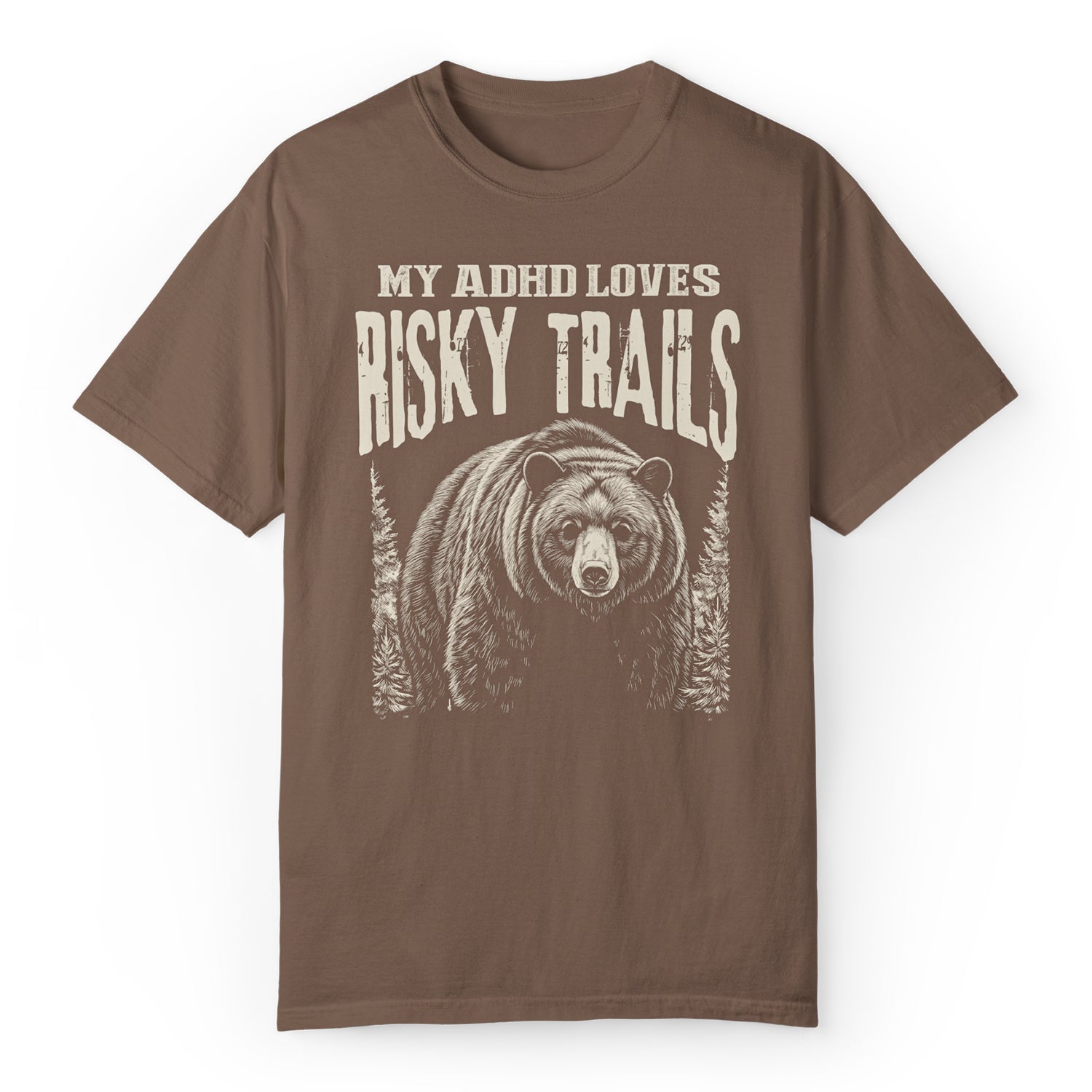 MY ADHD LOVES RISKY TRAILS TEE