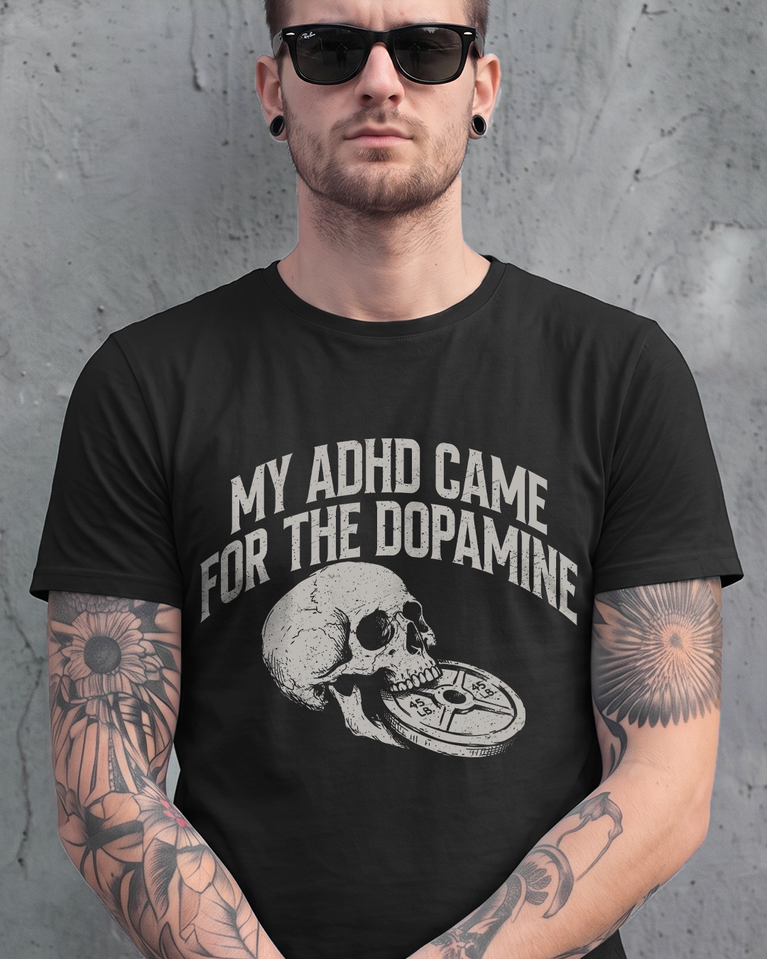 MY ADHD CAME FOR THE DOPAMINE TEE