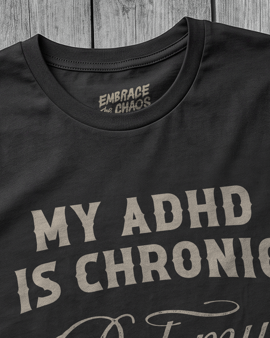ADHD ✦ SARCASM IS ICONIC T-SHIRT