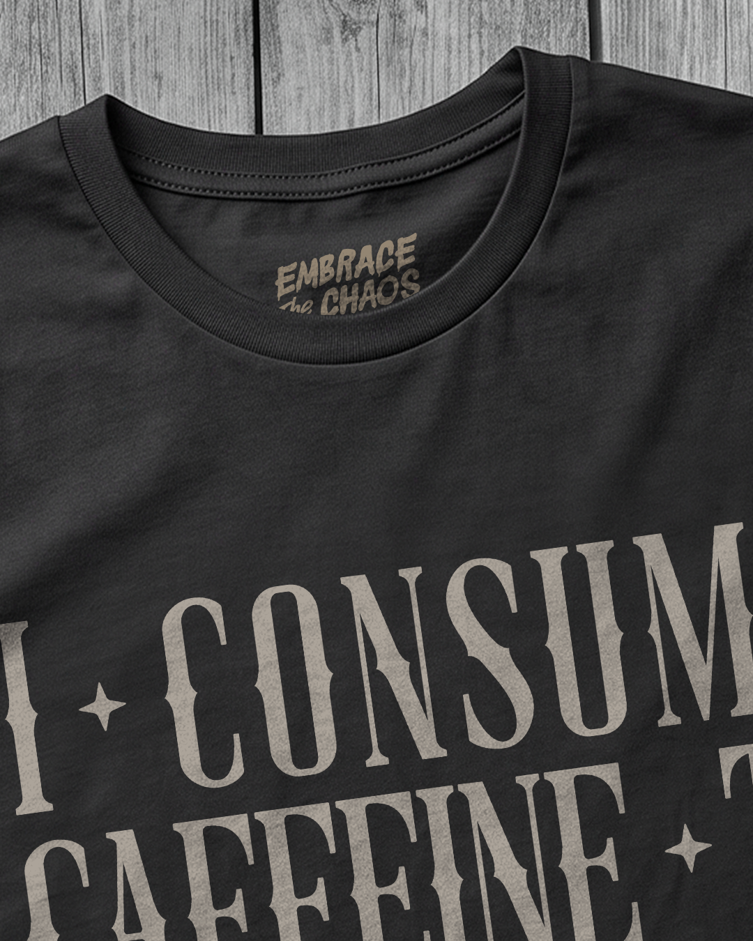 CAFFEIN IS MY SLEEP AID T-SHIRT