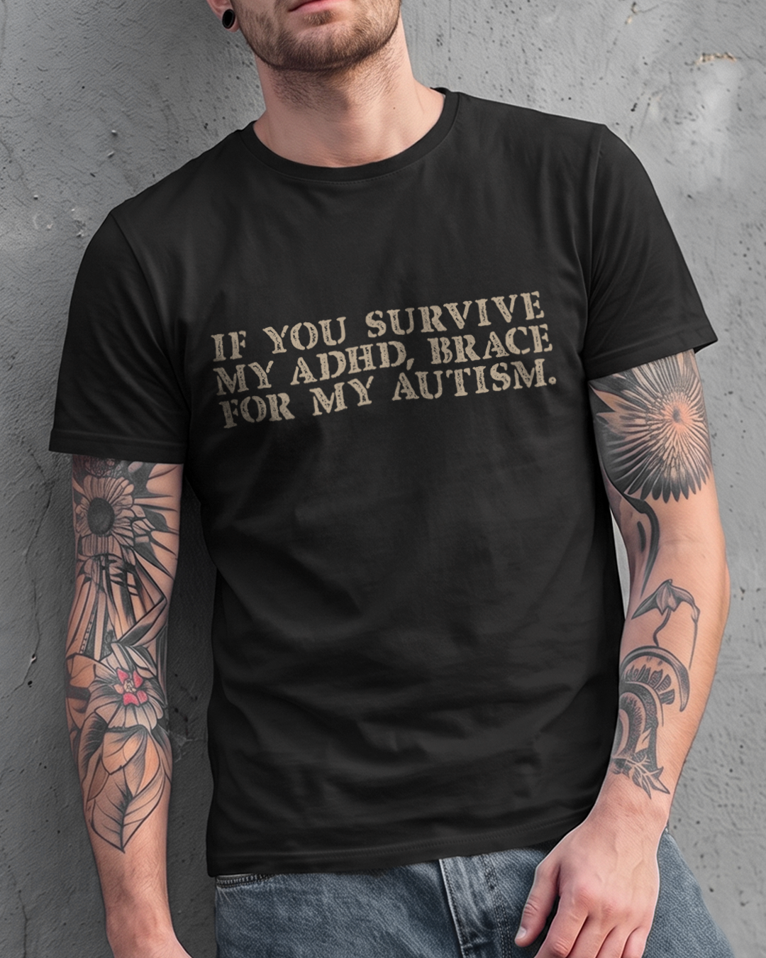 BRACE FOR MY AUTISM TEE