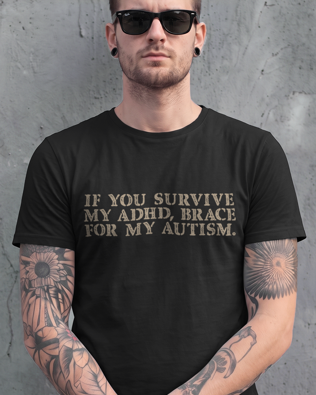 BRACE FOR MY AUTISM TEE
