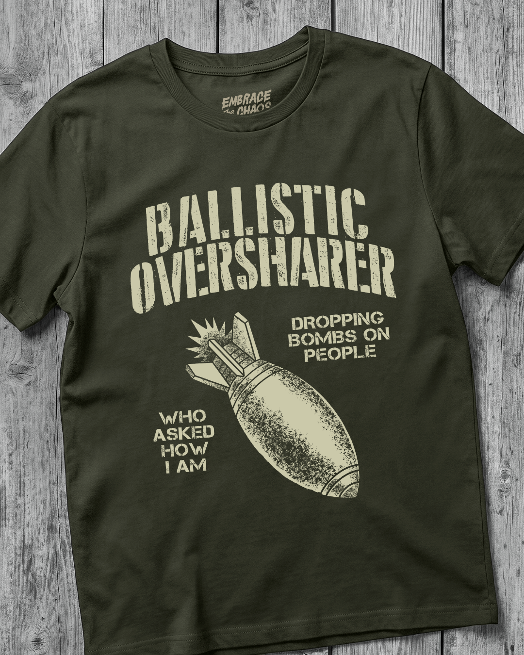 BALLISTIC OVERSHARER TEE