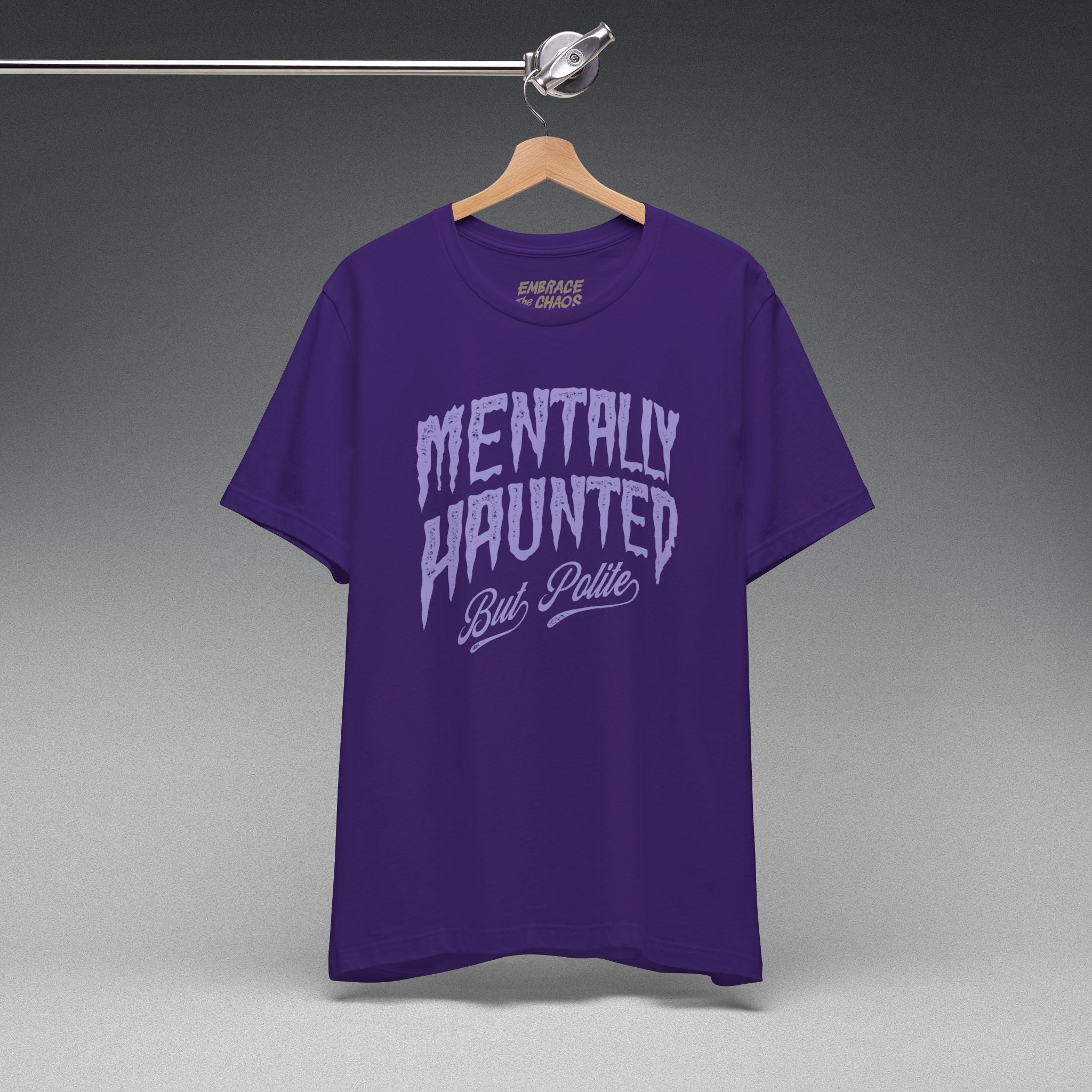 MENTALLY HAUNTED BUT POLITE TEE