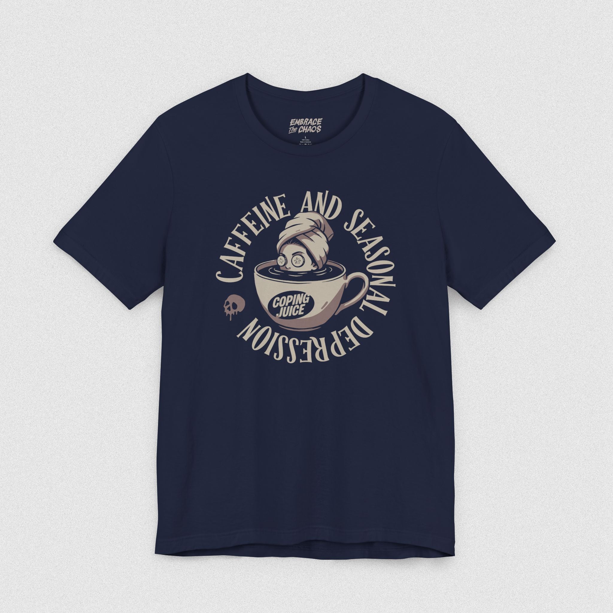 CAFFEINE & SEASONAL DEPRESSION TEE