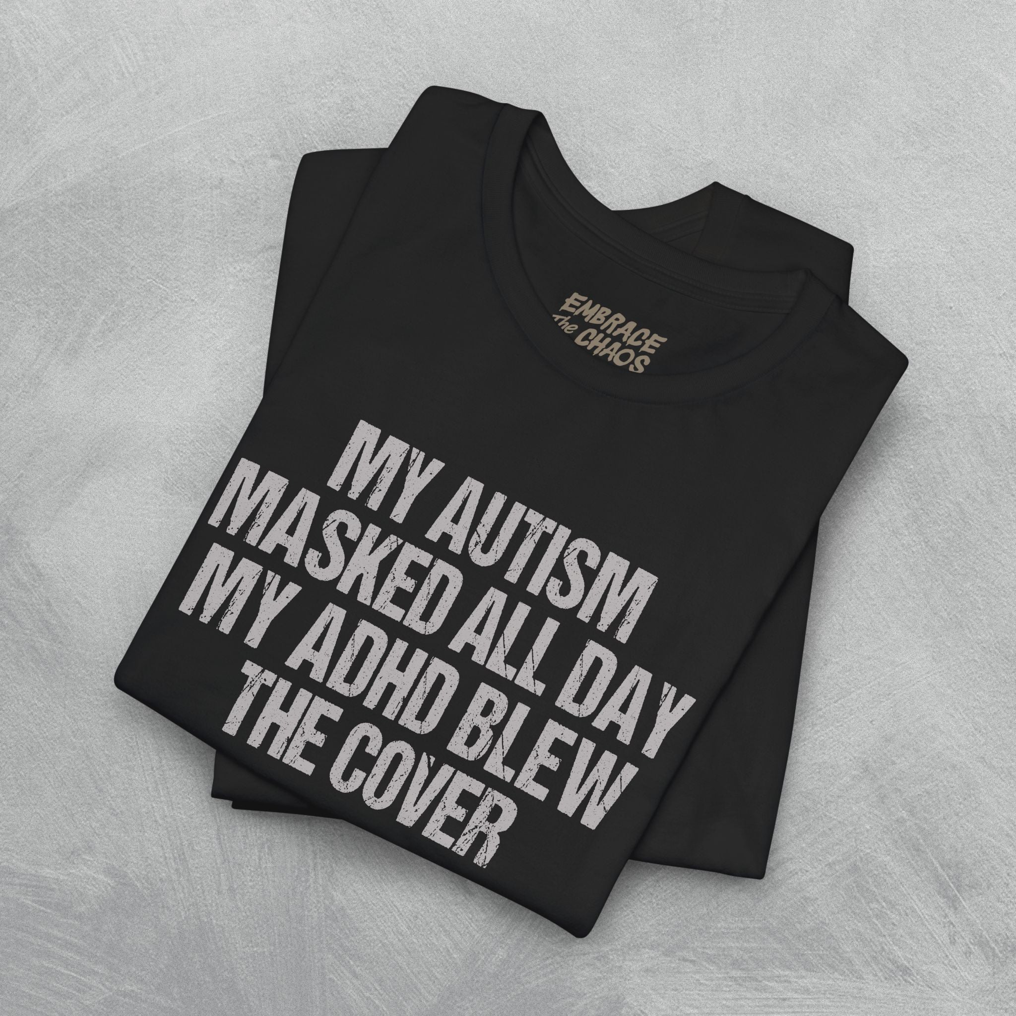 ADHD BLEW THE COVER TEE