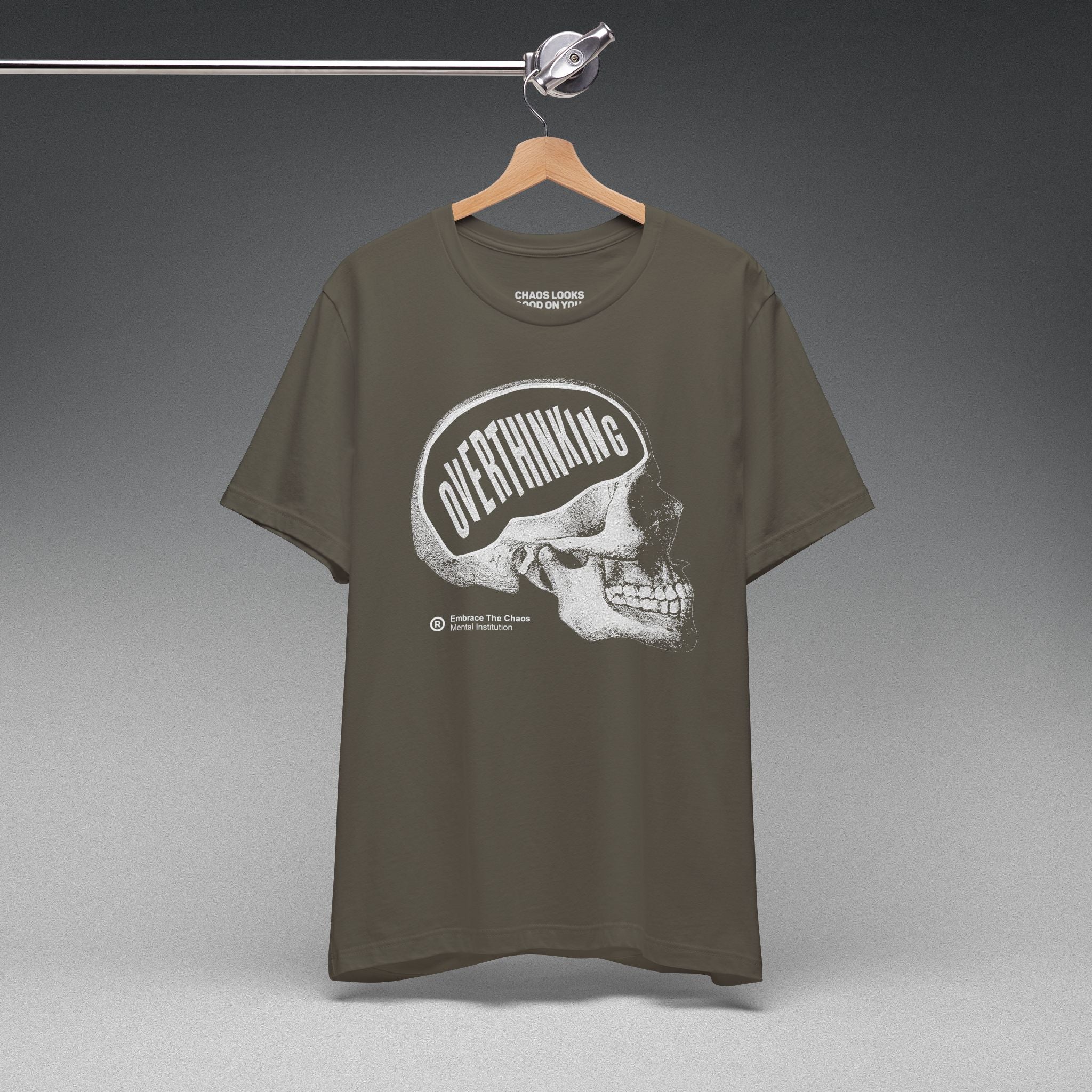 OVERTHINKING SKULL T-SHIRT
