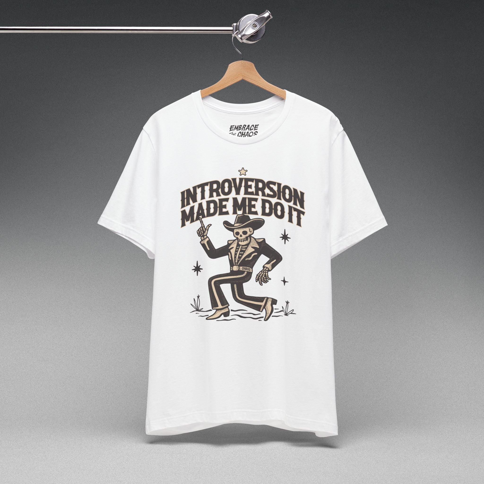 INTROVERSION MADE ME DO IT T-SHIRT