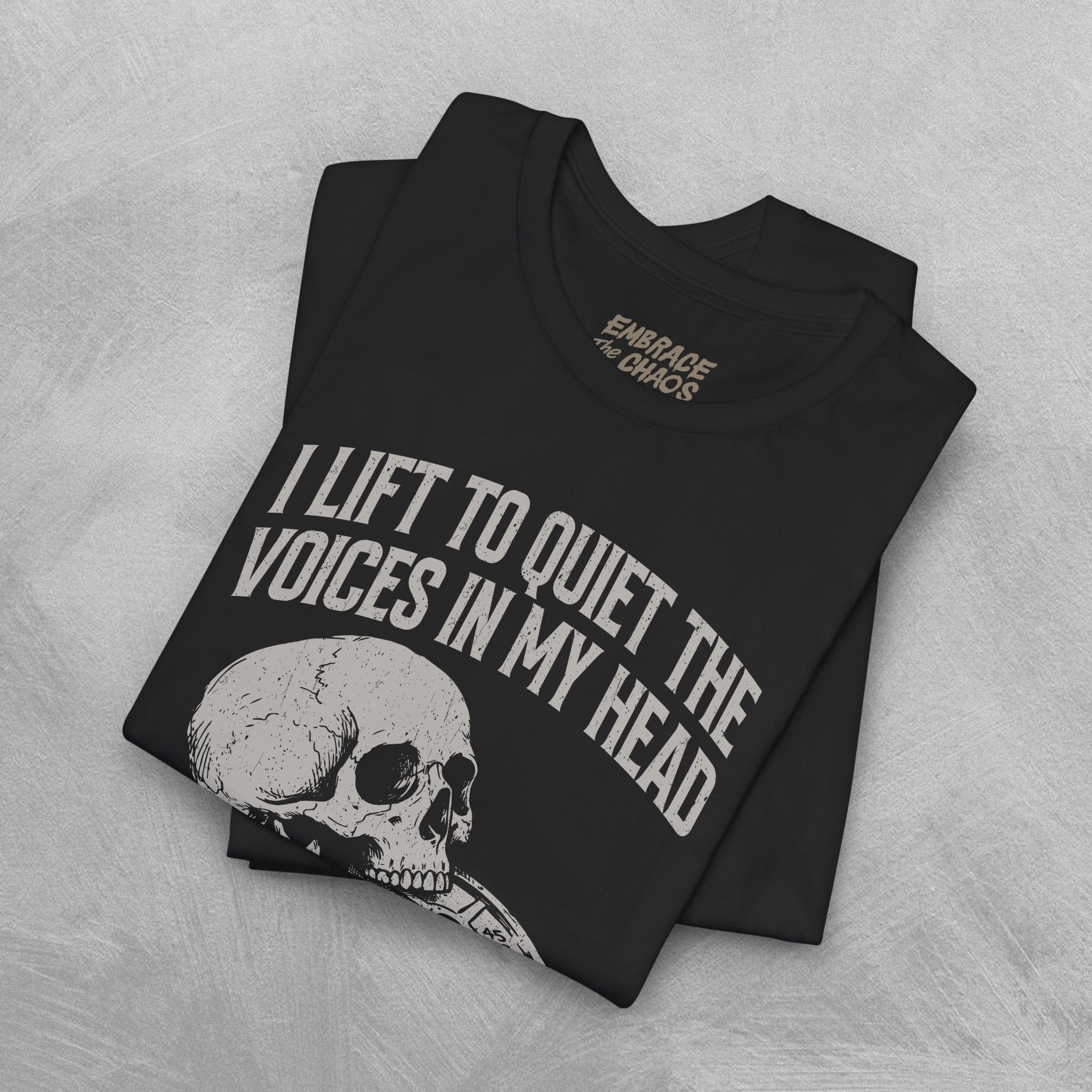 I LIFT TO QUIET THE VOICES TEE