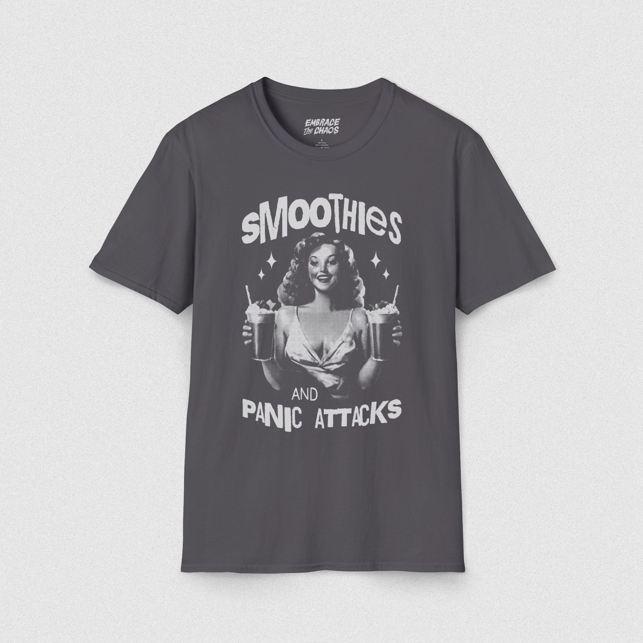 SMOOTHIES & PANIC ATTACKS T-SHIRT