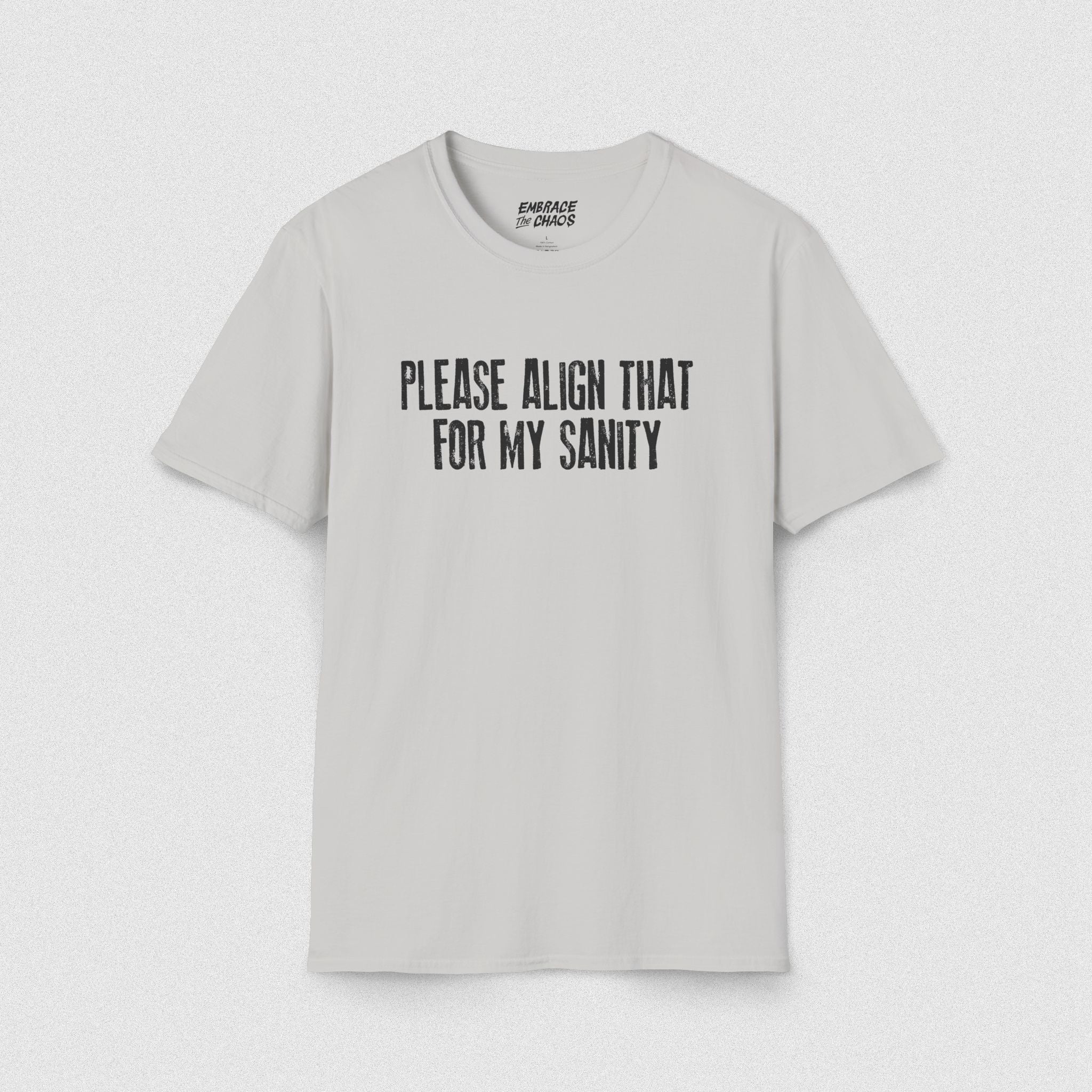 PLEASE ALIGN THAT TEE