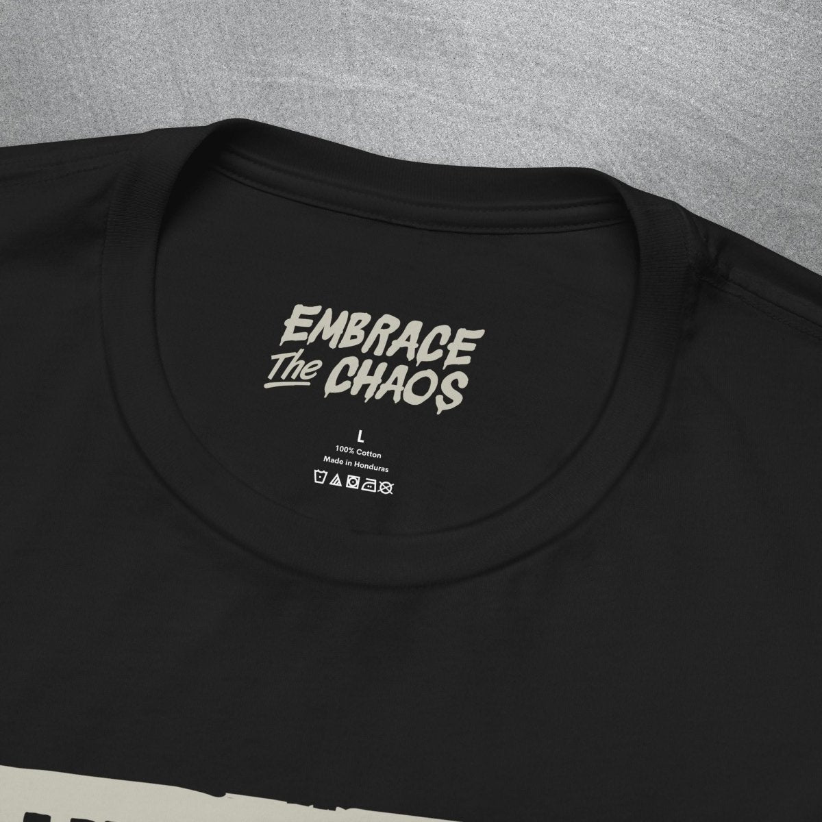 ADHD ✦ HELLO I'M TEE XS Dark Olive - Embrace The Chaos mental health humor apparel