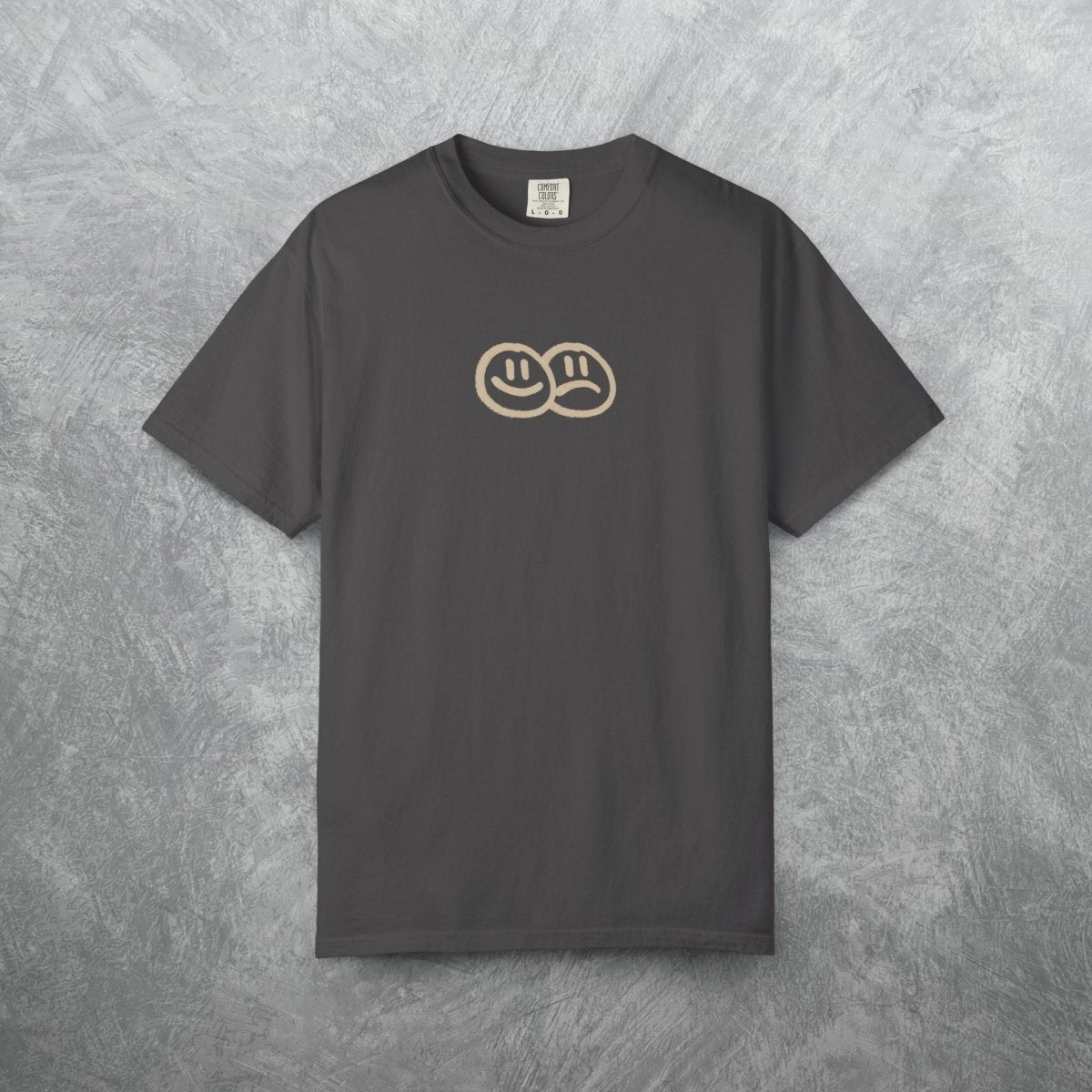 AWESOME BIPOLARITY T - SHIRT Graphite S - Embrace The Chaos mental health humor apparel
