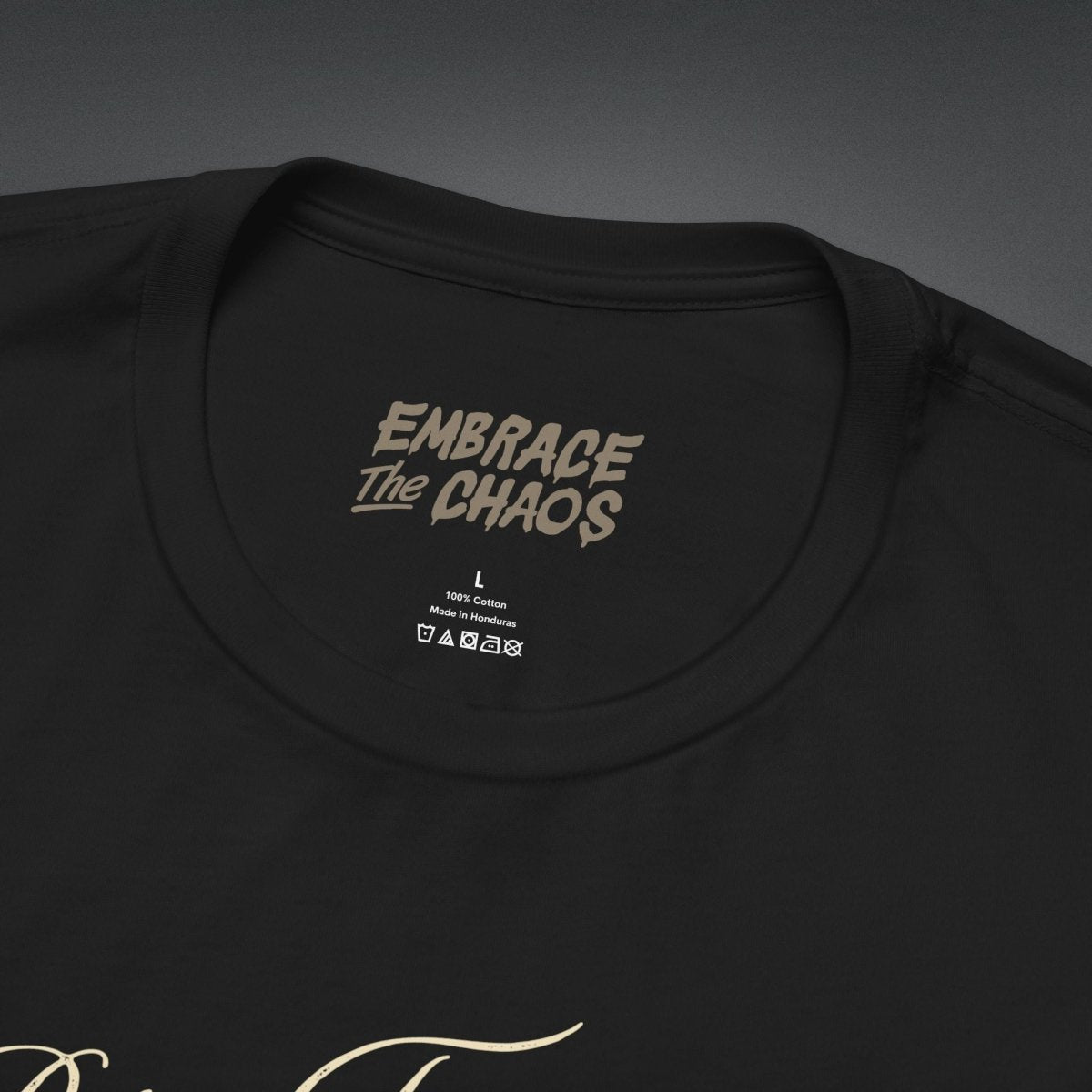 BORN TO SUFFER TEE XS Team Purple - Embrace The Chaos mental health humor apparel