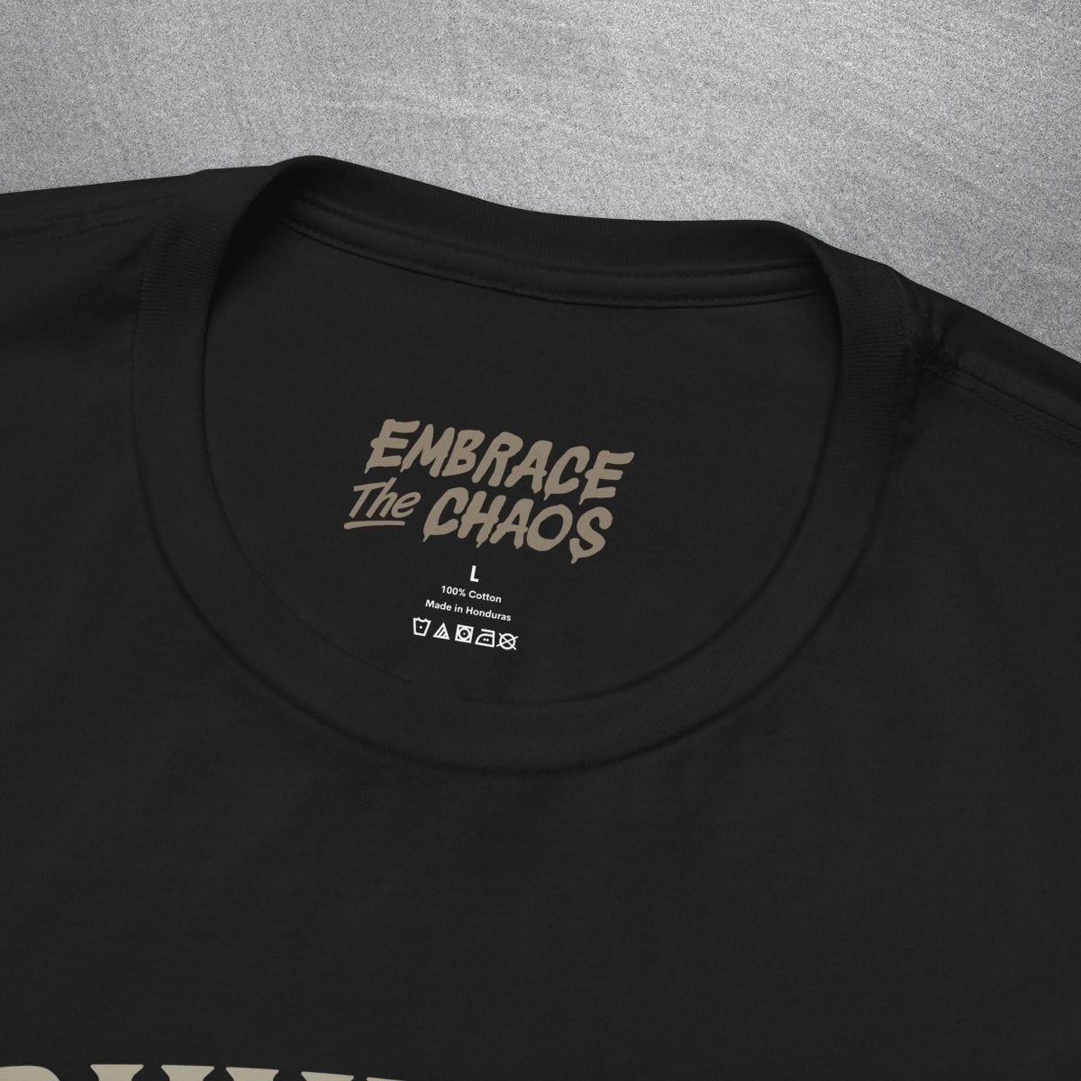 BOUNDARIES ARE FOR THE FUNCTIONAL TEE XS Team Navy - Embrace The Chaos mental health humor apparel