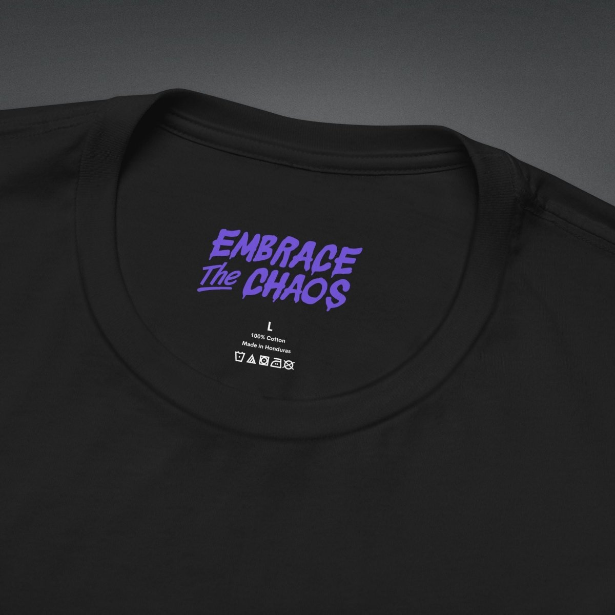 EAT, SLEEP ??? REPEAT T-SHIRT XS Dark Grey - Embrace The Chaos mental health humor apparel