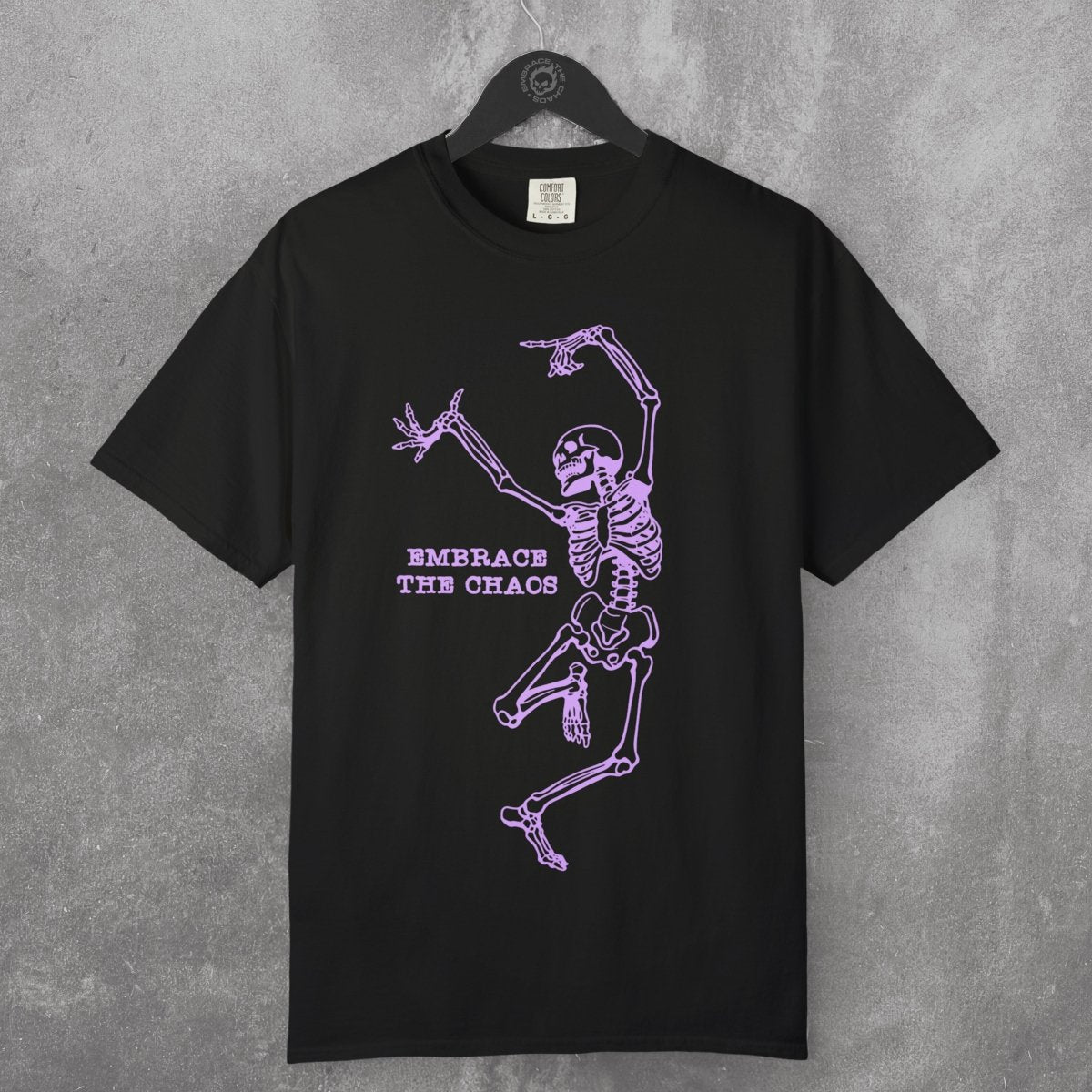 EMBRACE THE CHAOS NO2 Hemp S - Embrace The Chaos mental health humor apparel