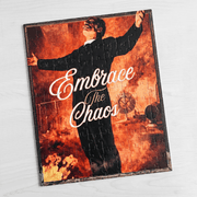 EMBRACE THE CHAOS PUZZLE 110 pcs (Horizontal) - Embrace The Chaos mental health humor apparel