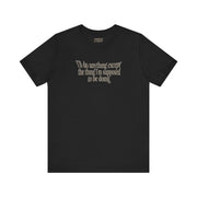 EXCEPT T-SHIRT XS Black - Embrace The Chaos mental health humor apparel