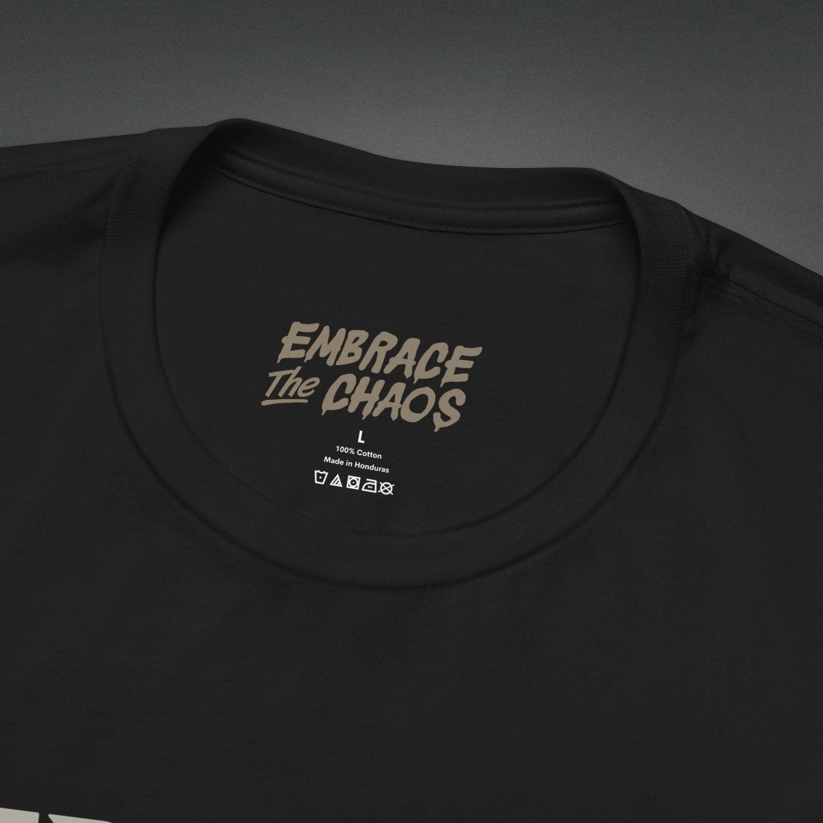 FERAL AND EPHEMERAL TEE XS Team Navy - Embrace The Chaos mental health humor apparel