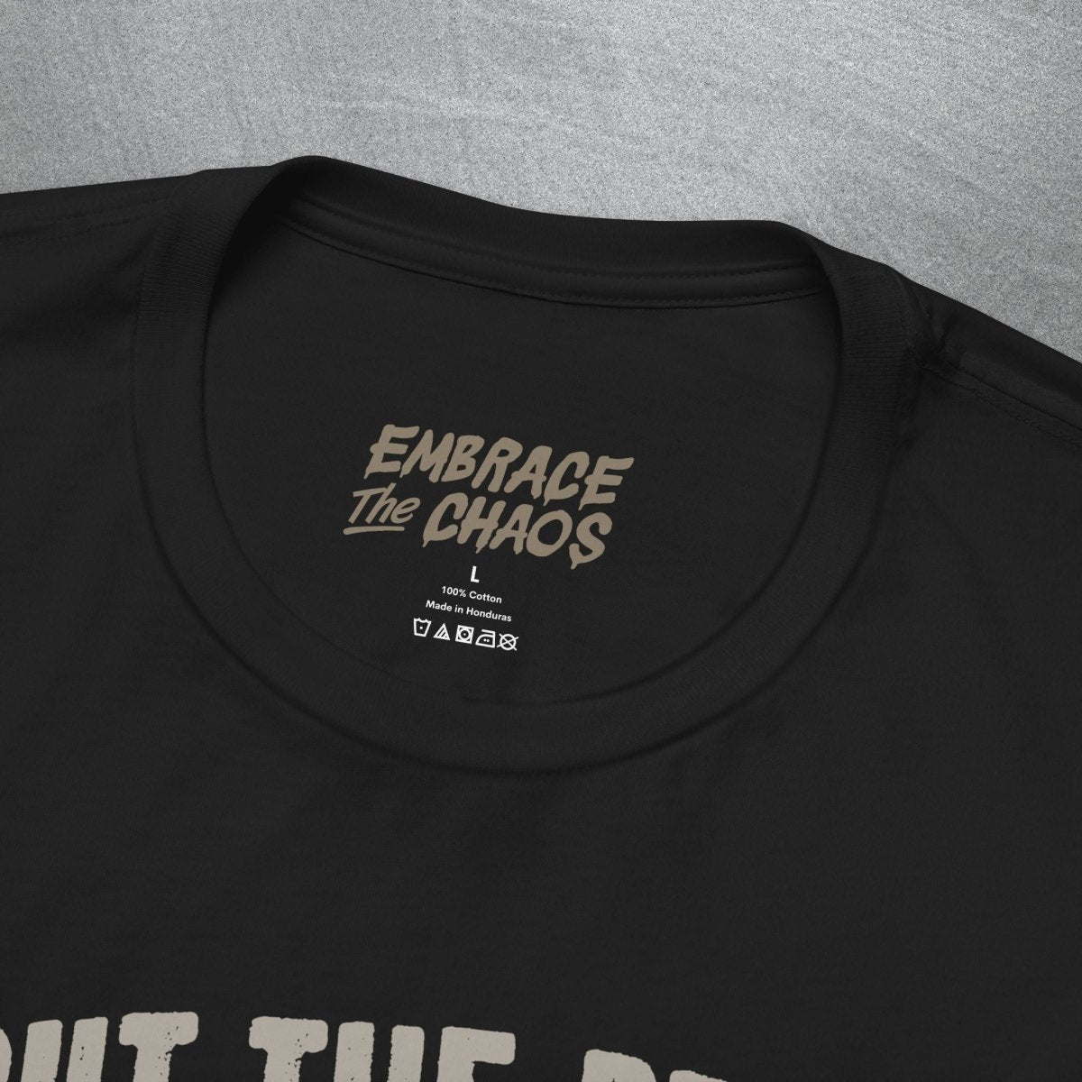 I PUT PRO IN PROCRASTINATE TEE XS Dark Olive - Embrace The Chaos mental health humor apparel
