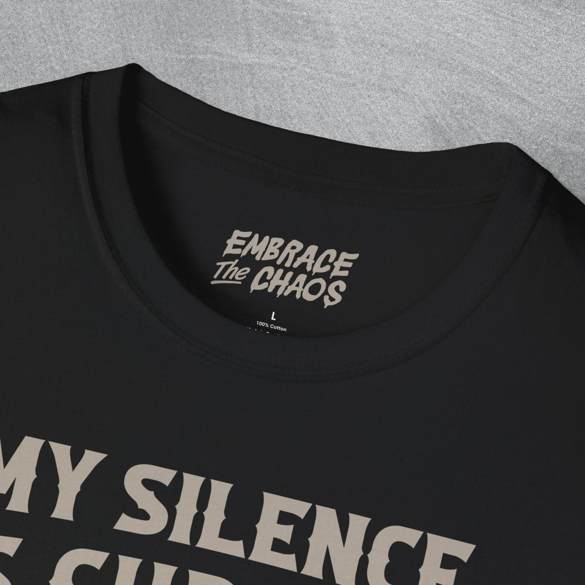 INTROVERT ✦ SARCASM IS ICONIC T - SHIRT Dark Chocolate S - Embrace The Chaos mental health humor apparel